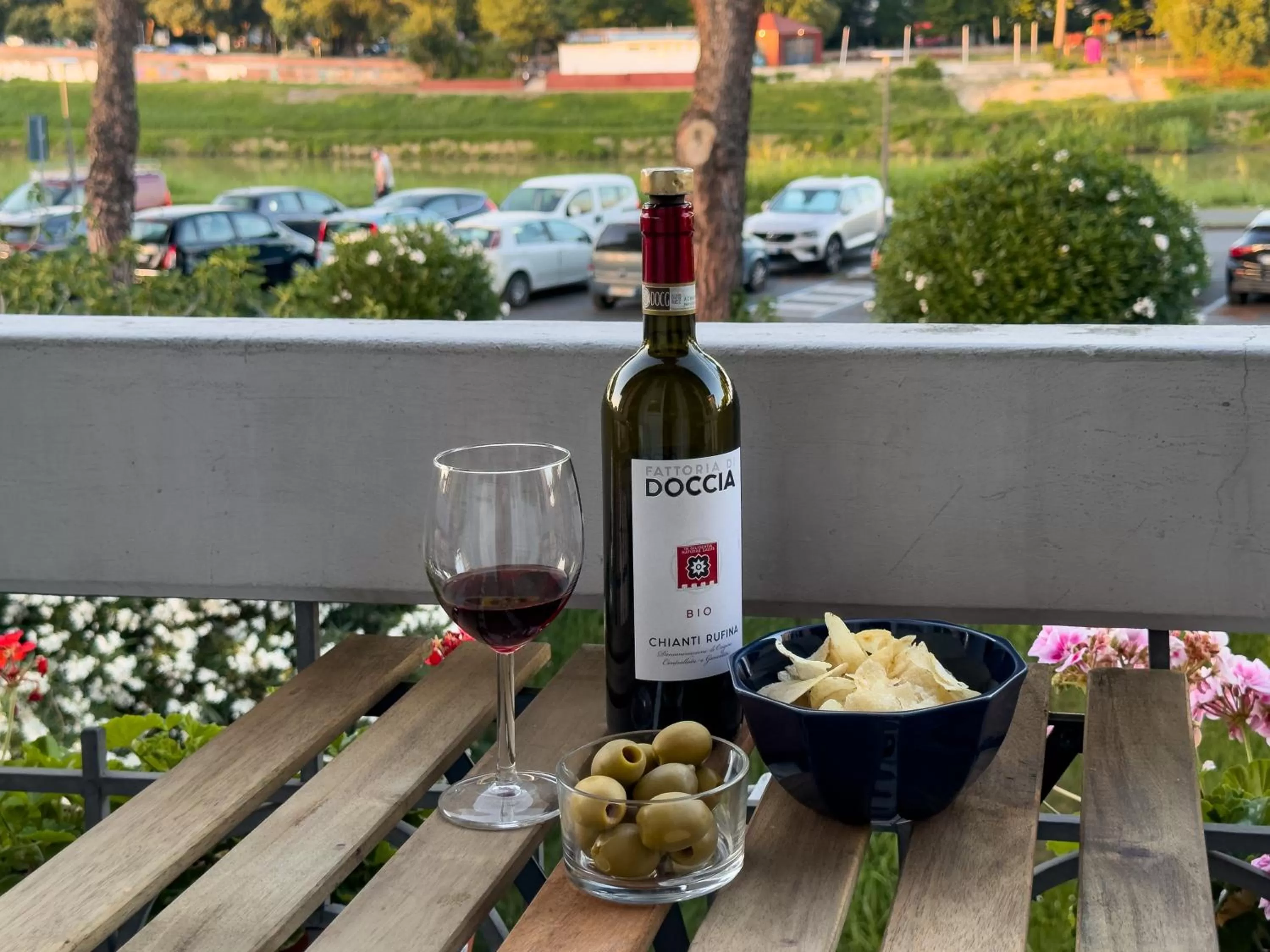 Garden view in La Casa di Eli