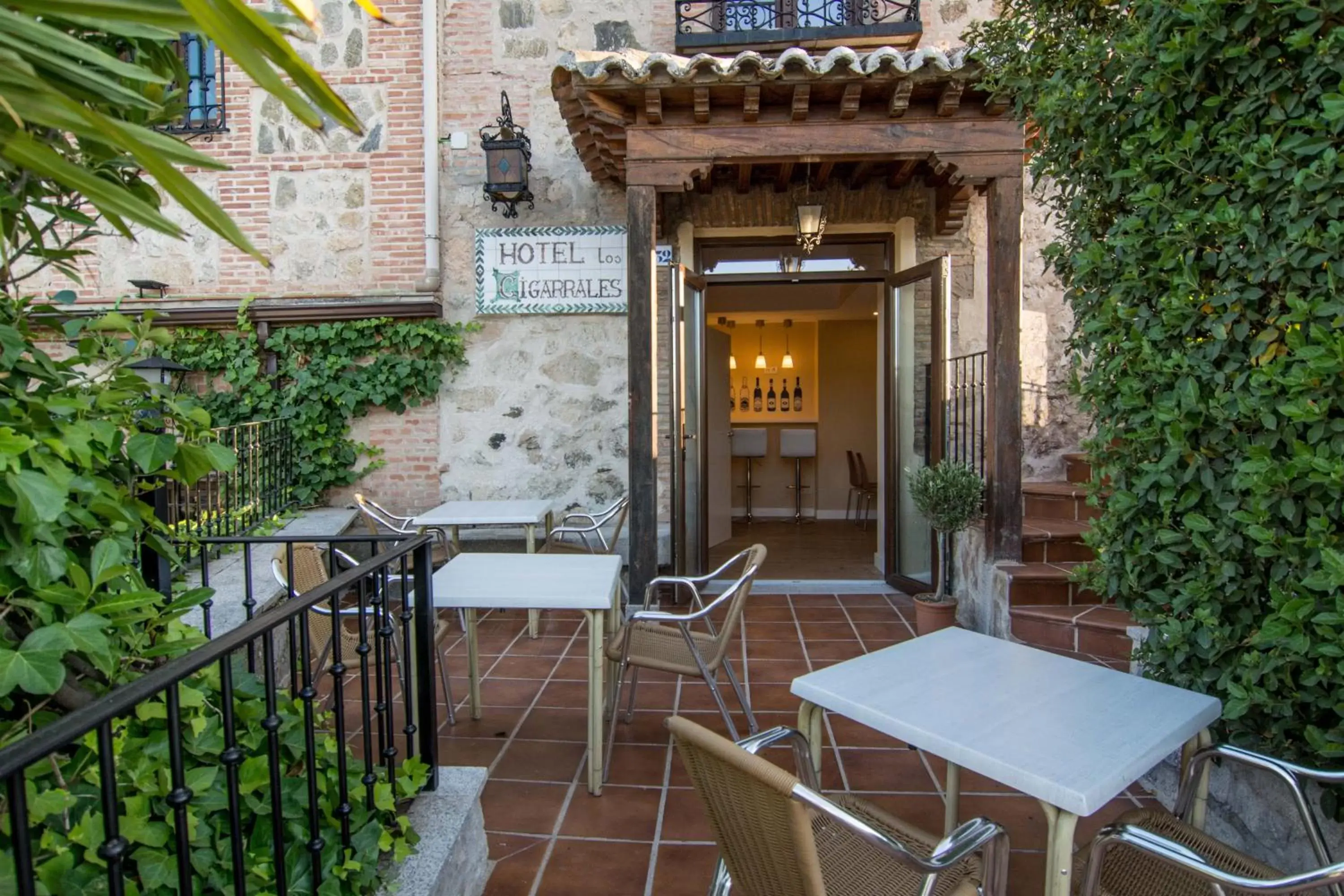 Patio in Hotel Los Cigarrales