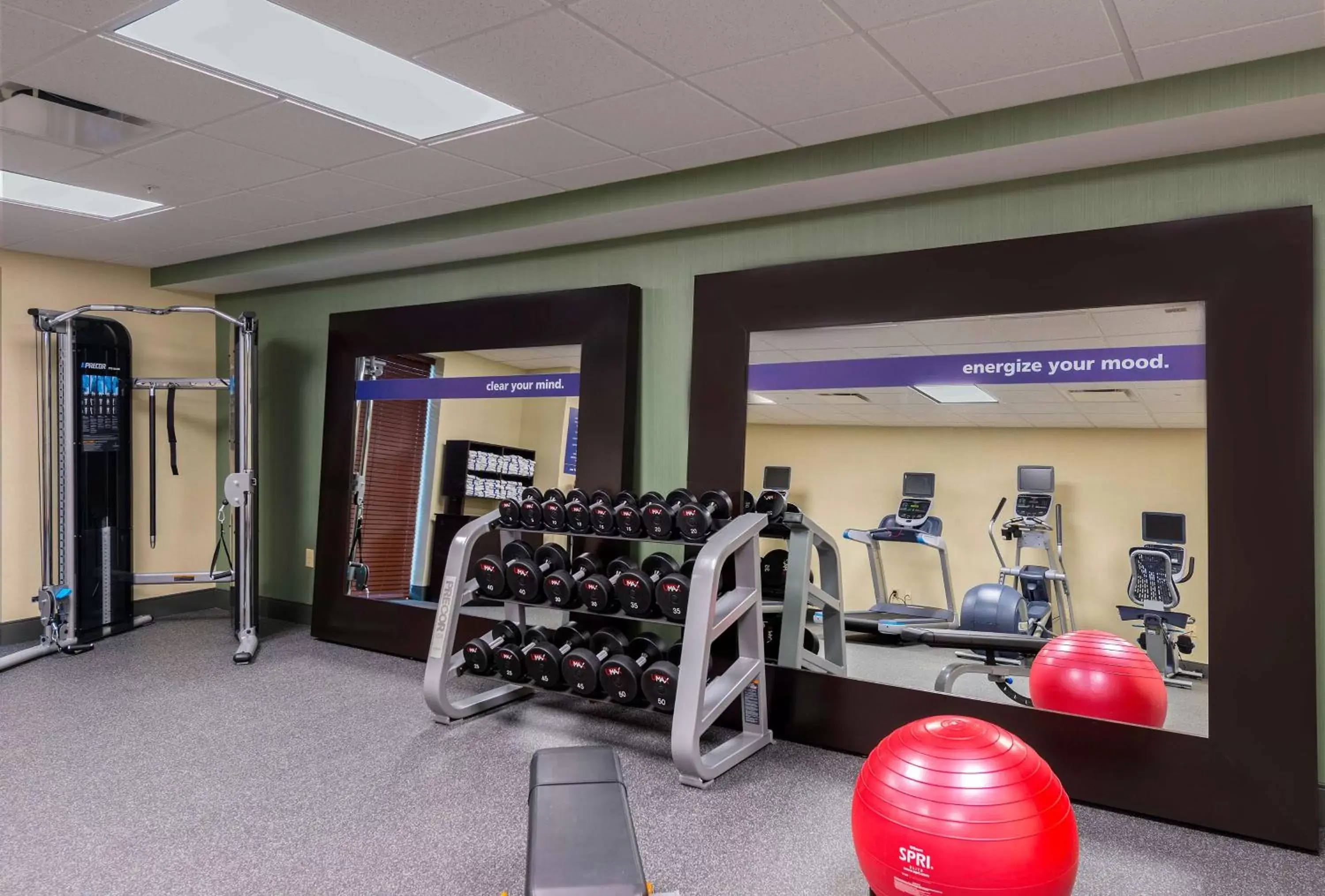 Fitness centre/facilities, Fitness Center/Facilities in Hampton Inn & Suites New Albany Columbus