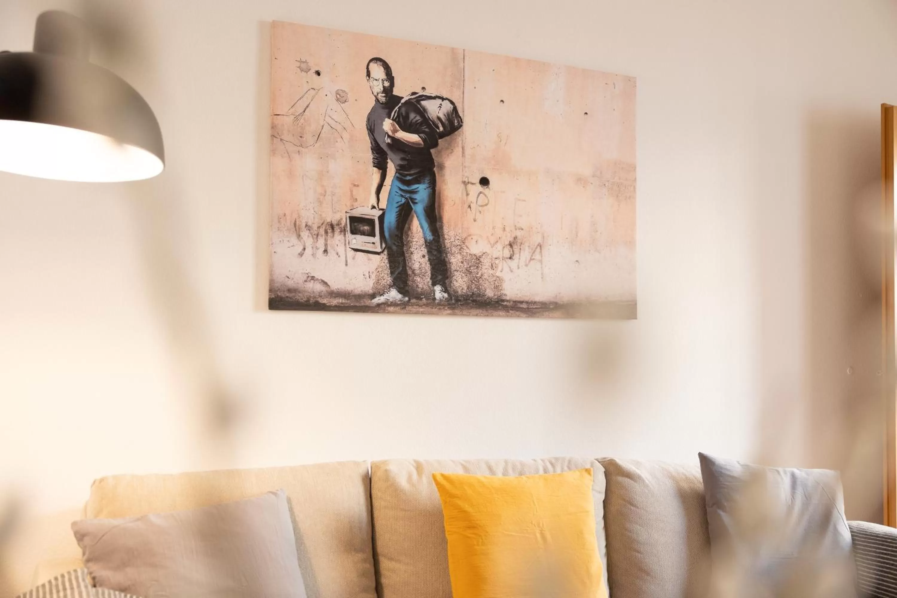 Living room in Apartments an der Oper - Innenstadt - Zentral - Küche - Wifi - Powered by Ko-Living