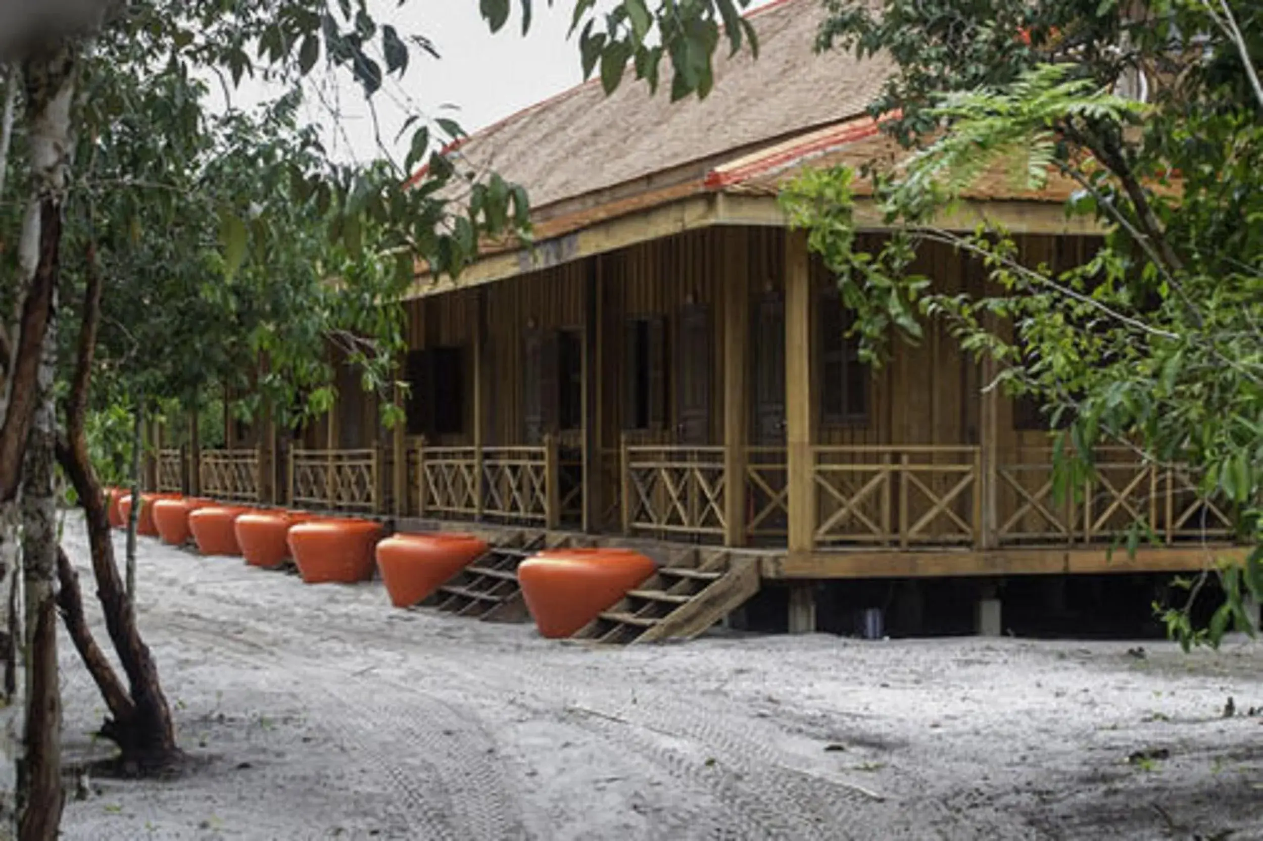 Facade/entrance, Property Building in Sok San Beach Resort