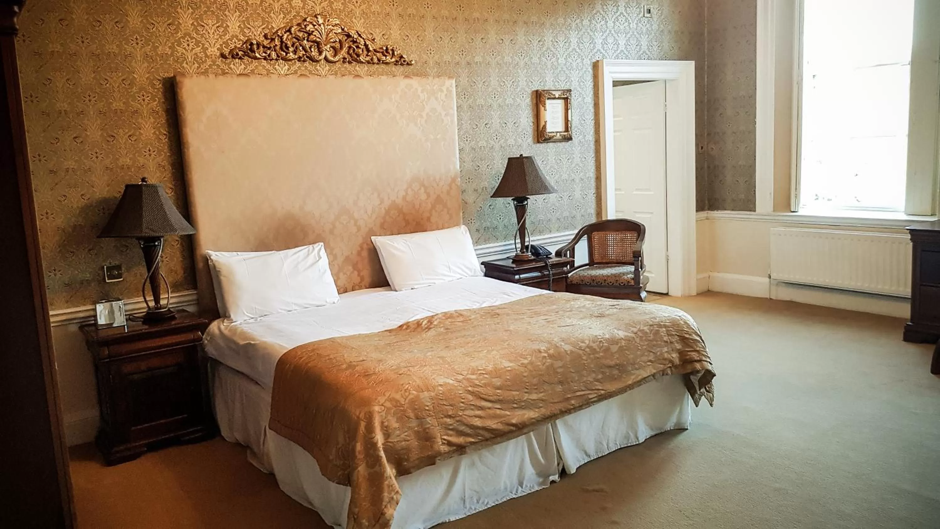 Bedroom, Bed in Colwick Hall Hotel