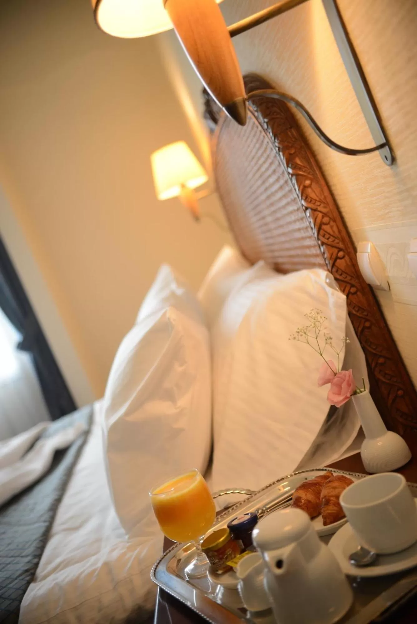 Bed in Capsis Bristol Boutique Hotel