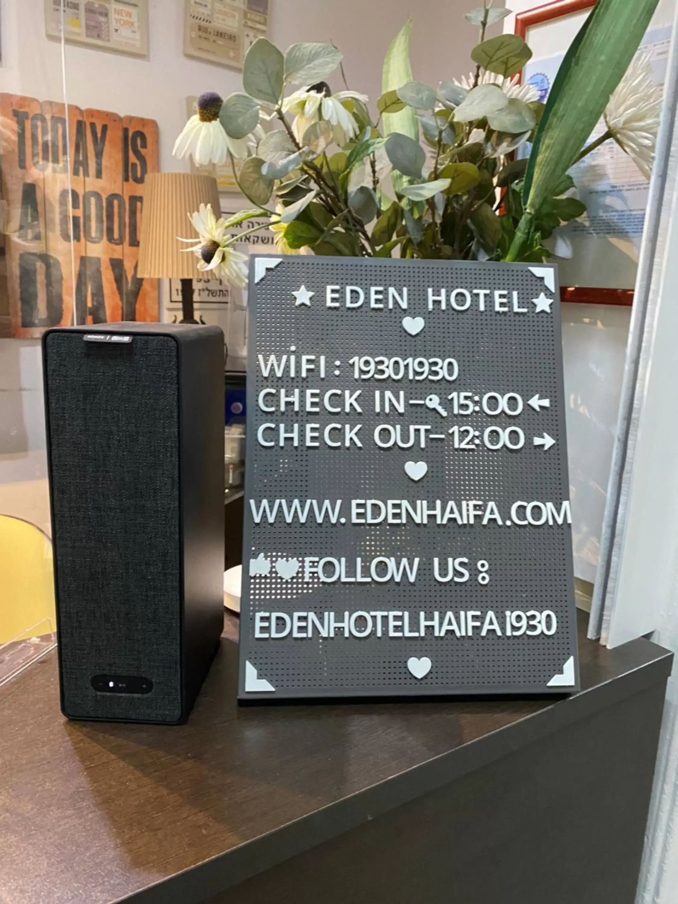 Lobby or reception in Eden Hotel