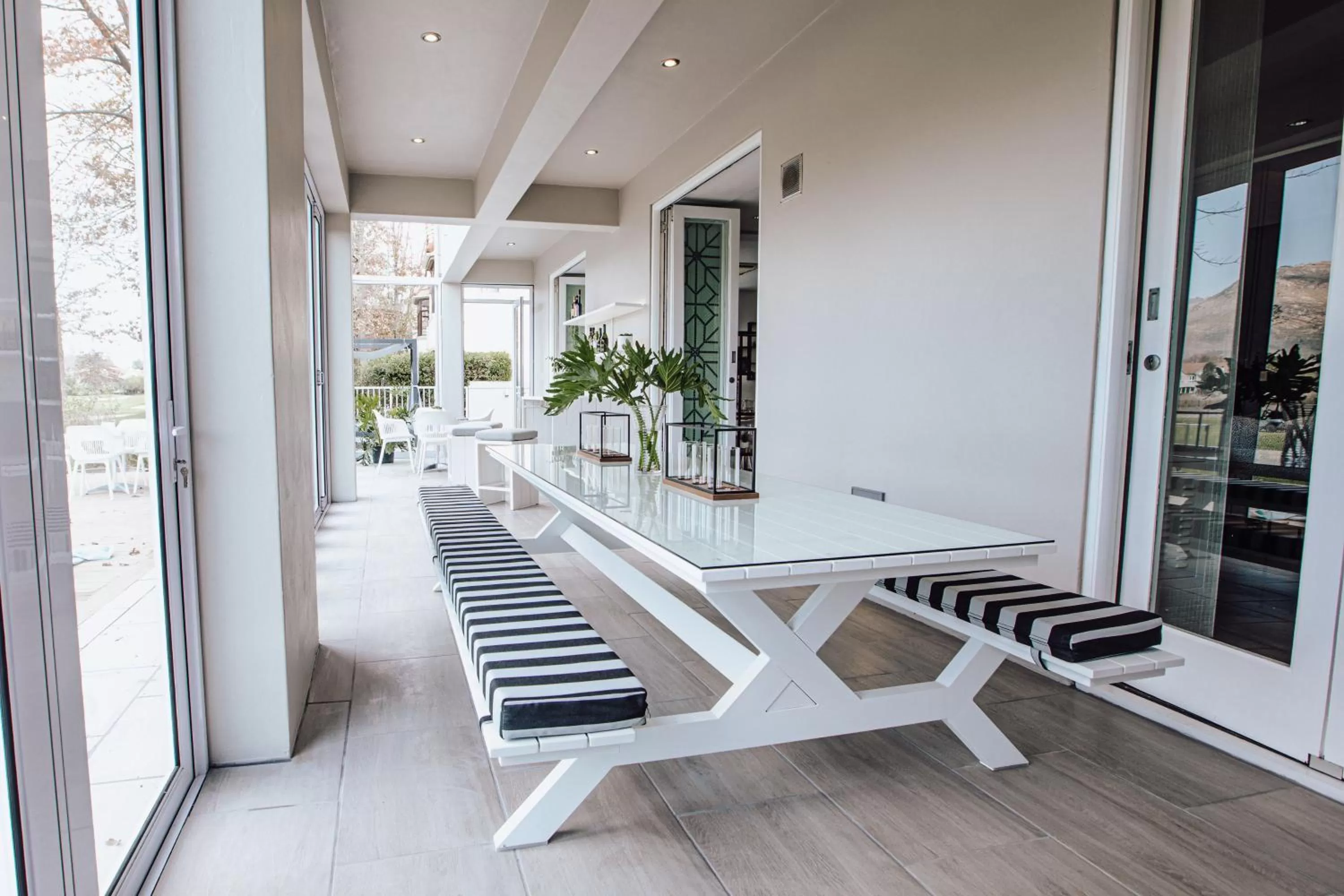 Patio in Boschenmeer House