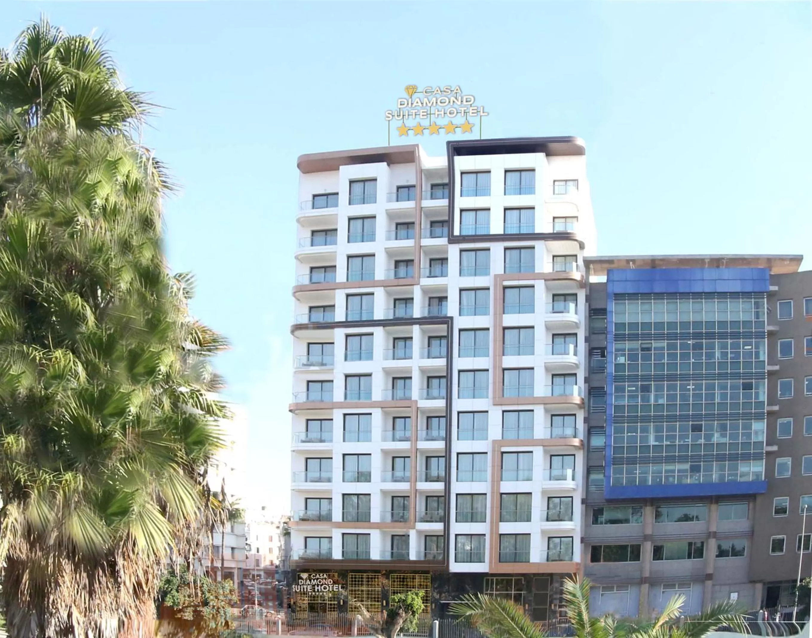 Facade/entrance in Suite Hotel Casa Diamond