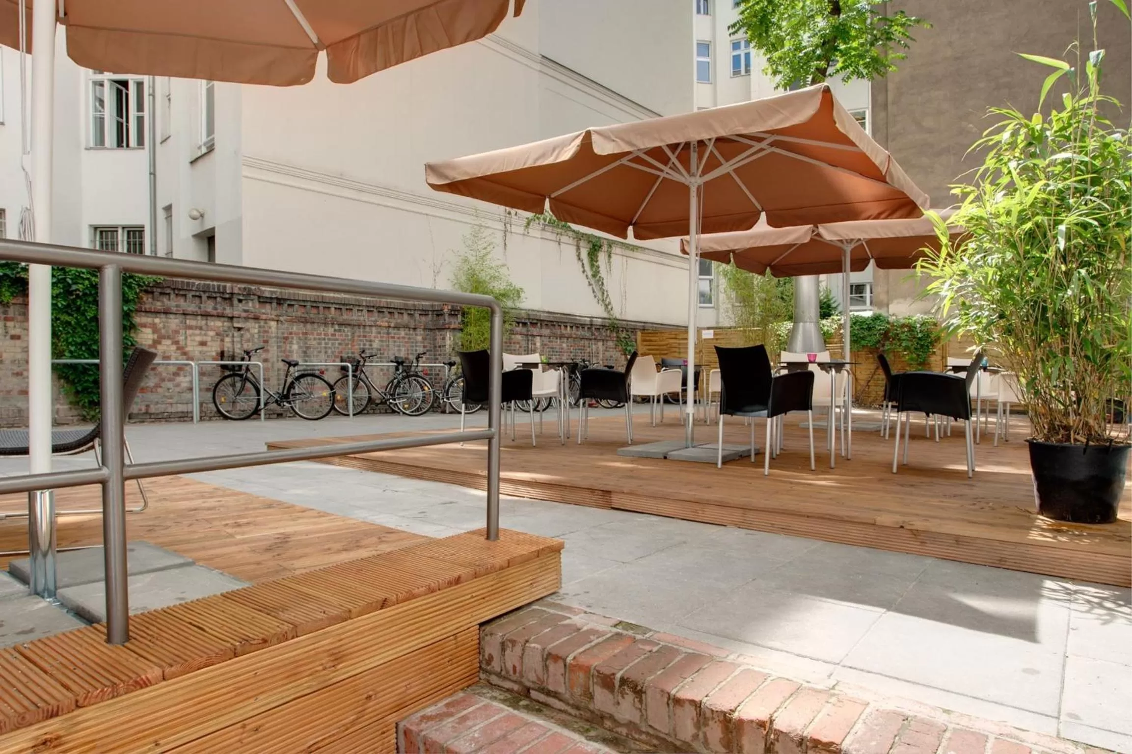 Balcony/Terrace in MEININGER Hotel Berlin Mitte