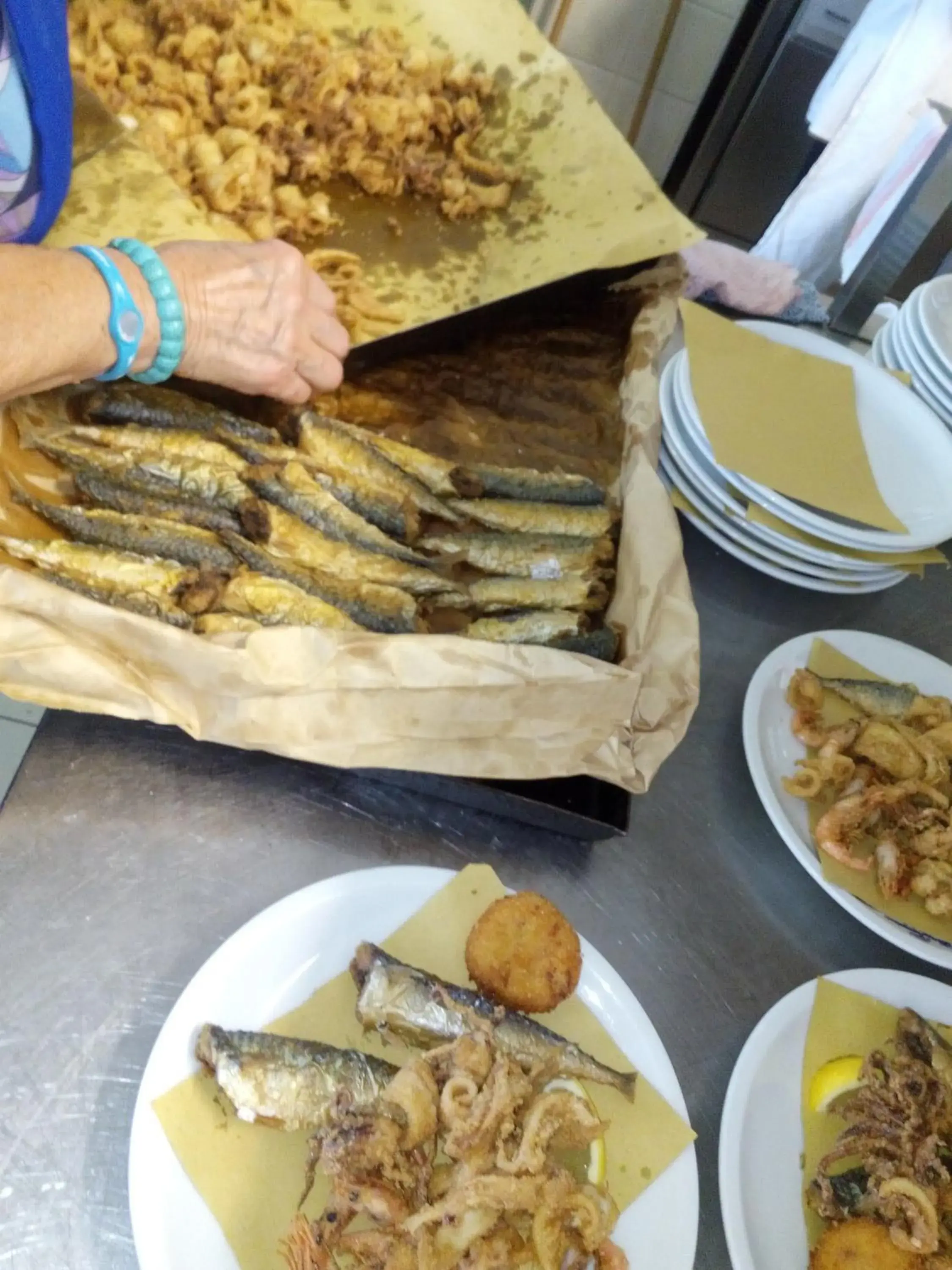 Lunch, Food in Hotel San Francisco Spiaggia