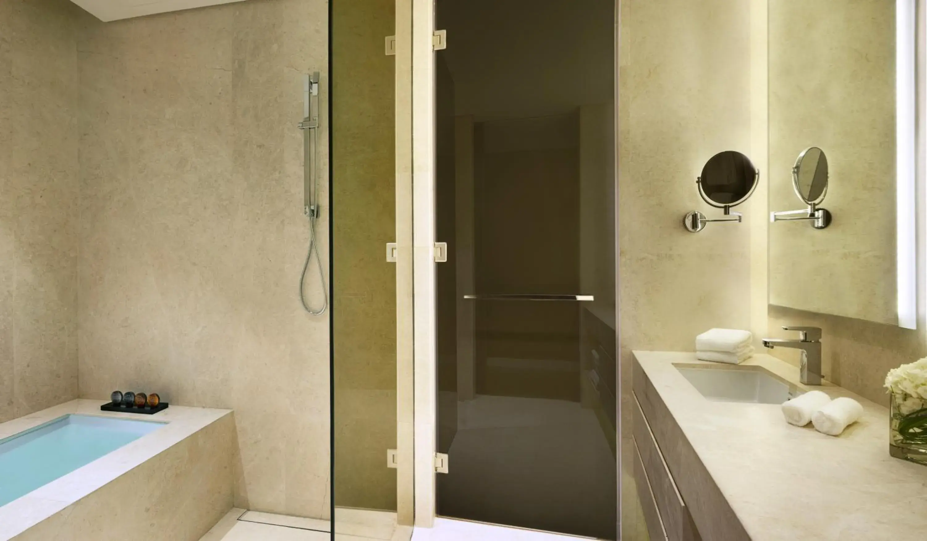 Bathroom in La Ville Hotel & Suites CITY WALK Dubai, Autograph Collection