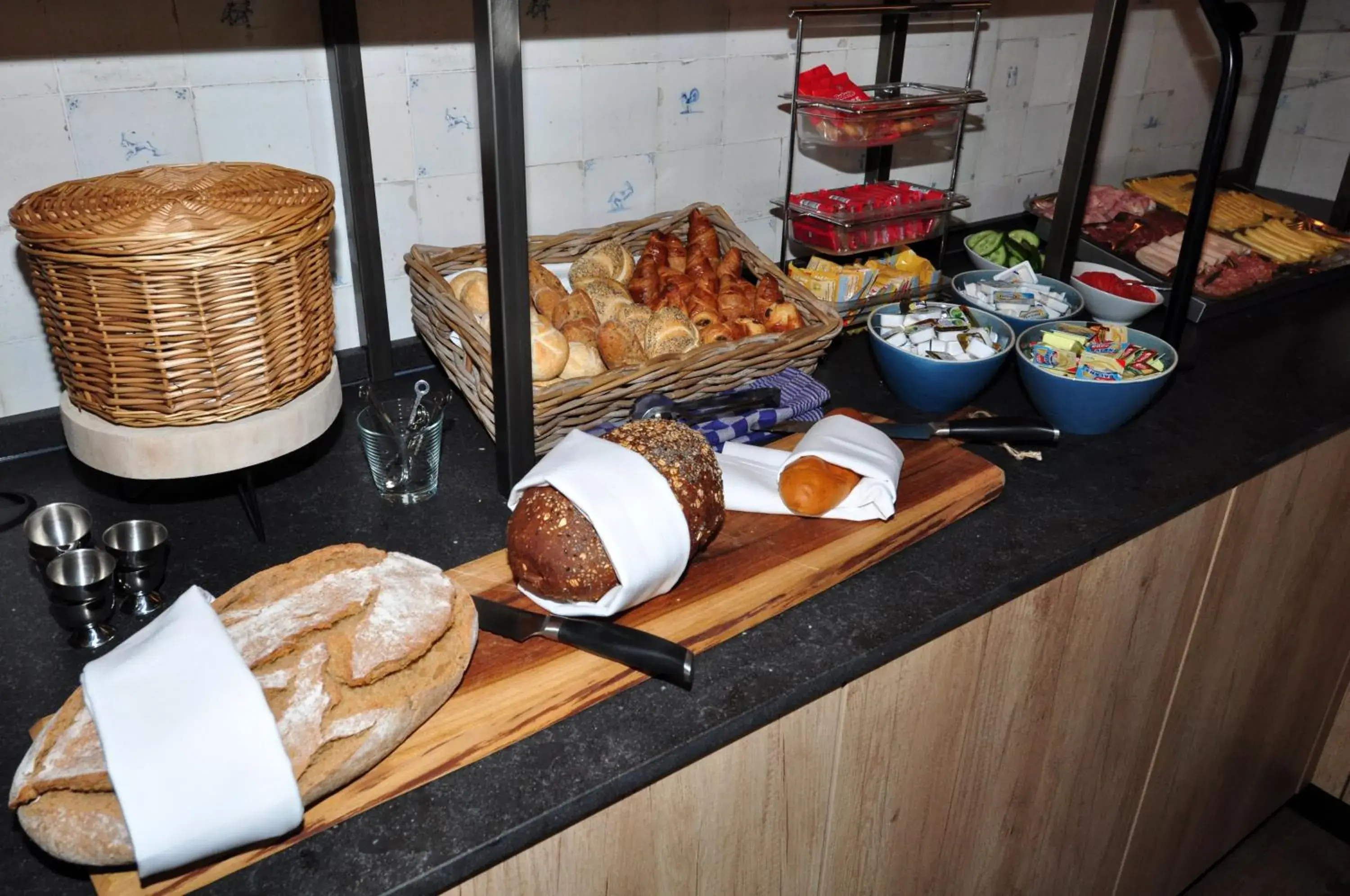 Breakfast, Food in Boutique Hotel Herbergh Amsterdam Airport FREE PARKING