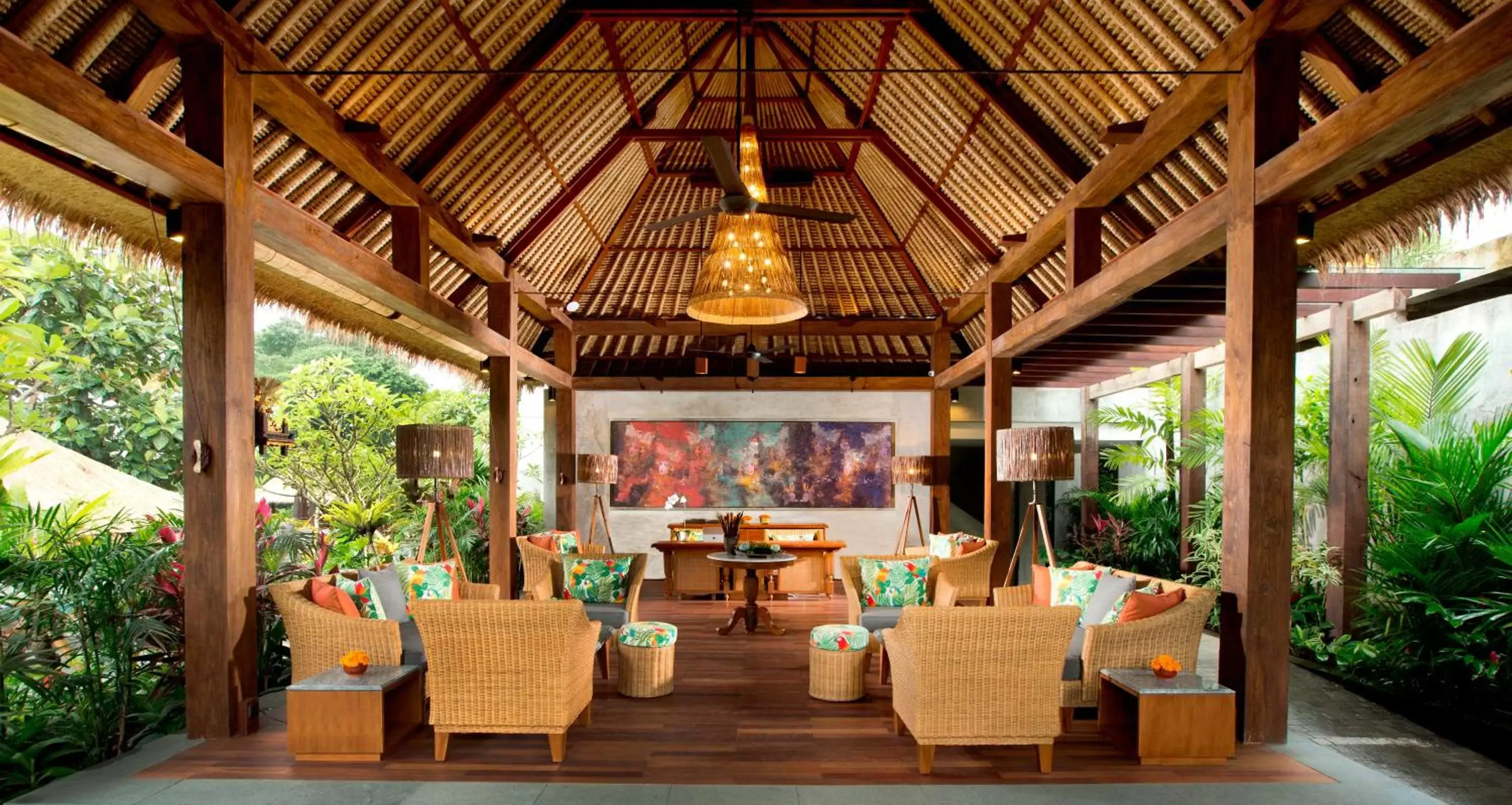 Lobby or reception in Adiwana Resort Jembawan Lobby or reception in Adiwana Resort Jembawan