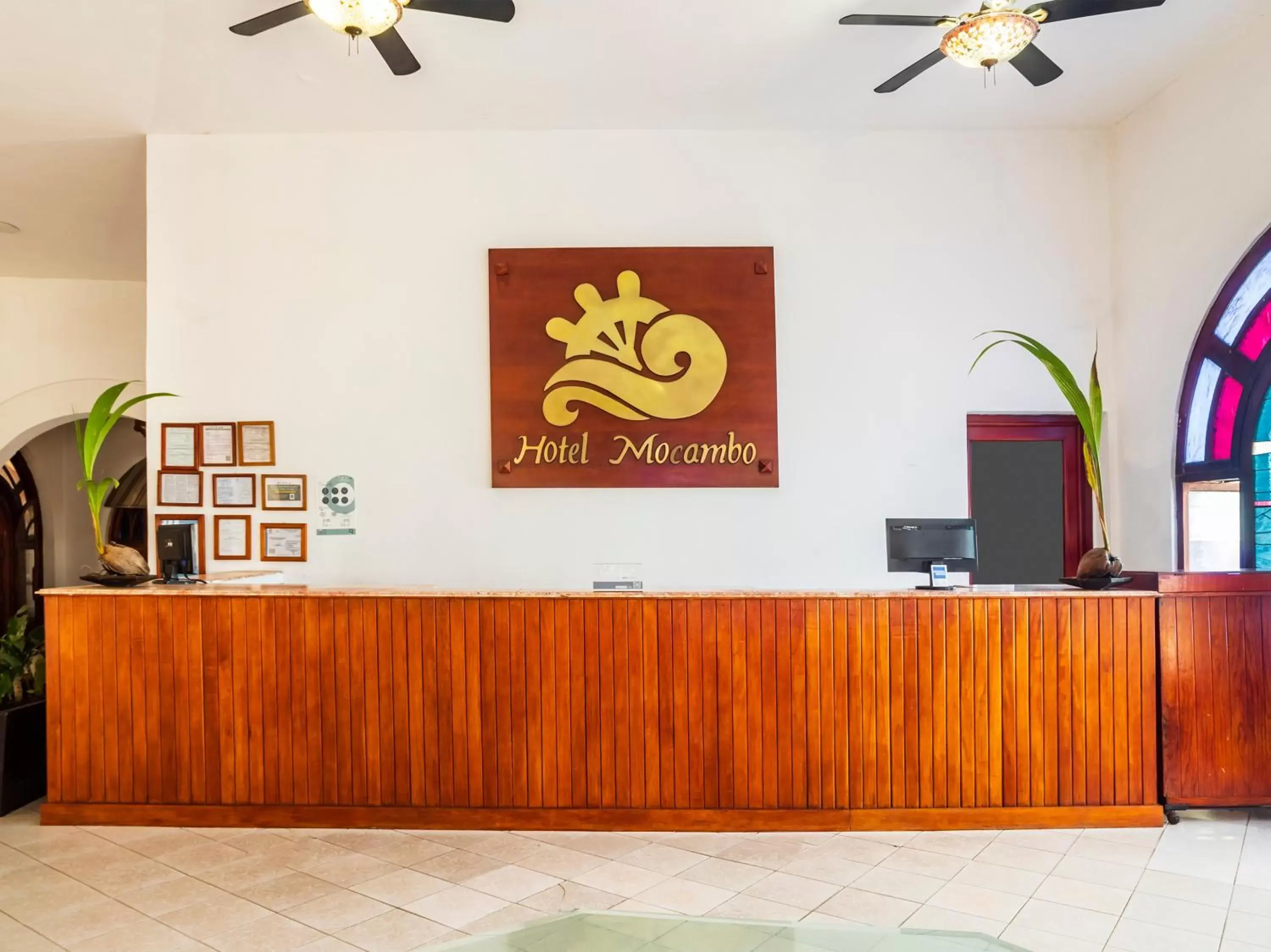 Lobby or reception in Collection O Hotel Mocambo, Boca del Río