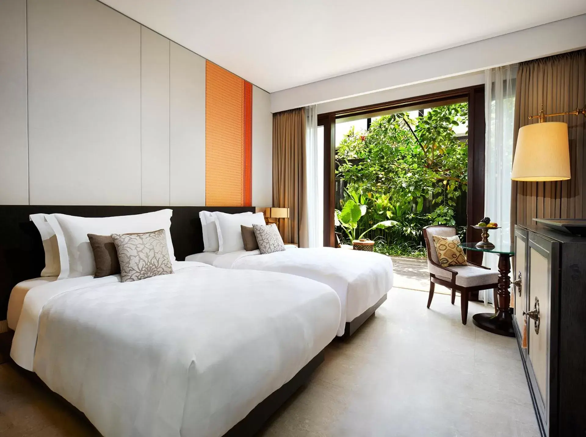 Bed in The Anvaya Beach Resort Bali