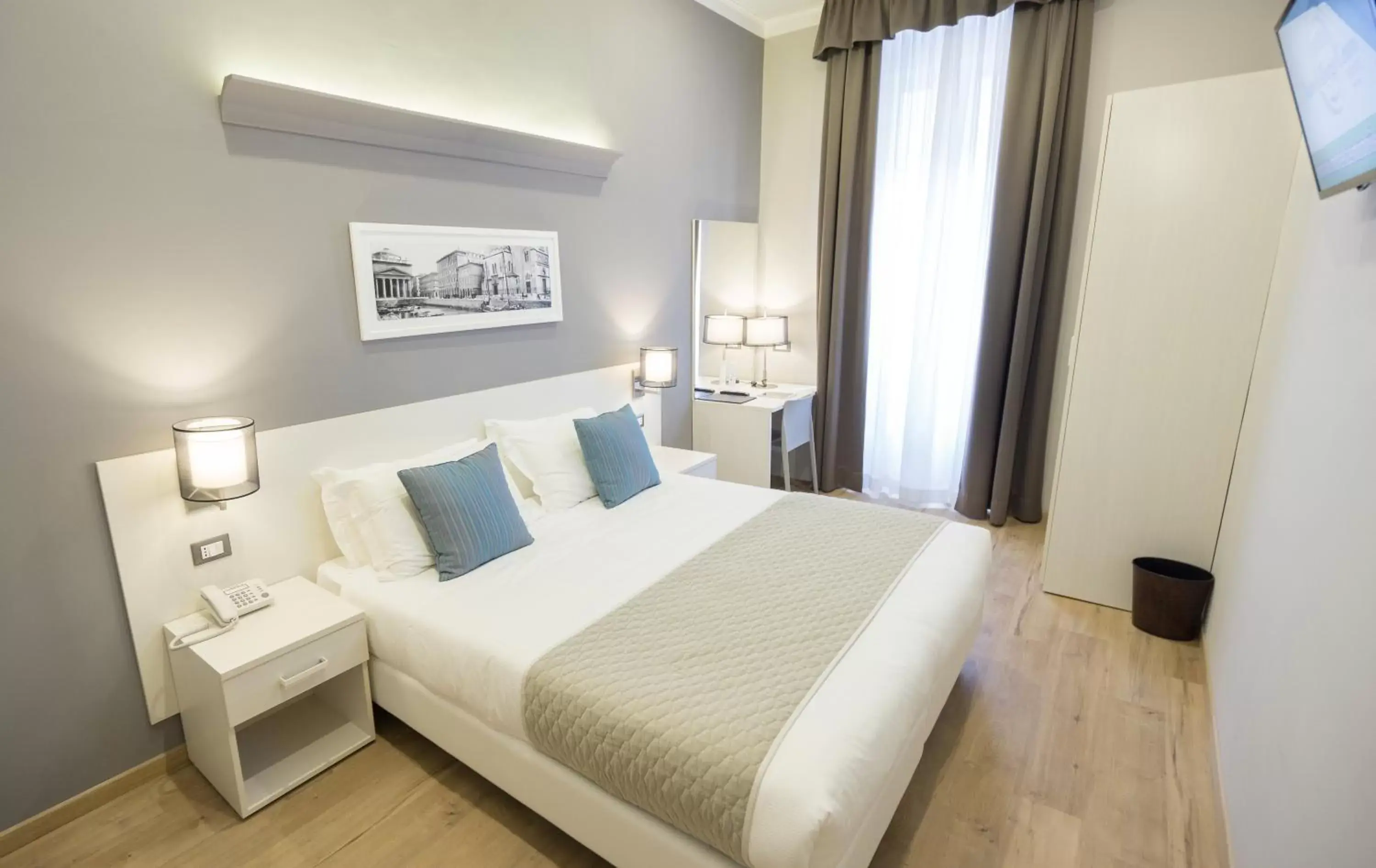 Photo of the whole room, Bed in Nuovo Albergo Centro