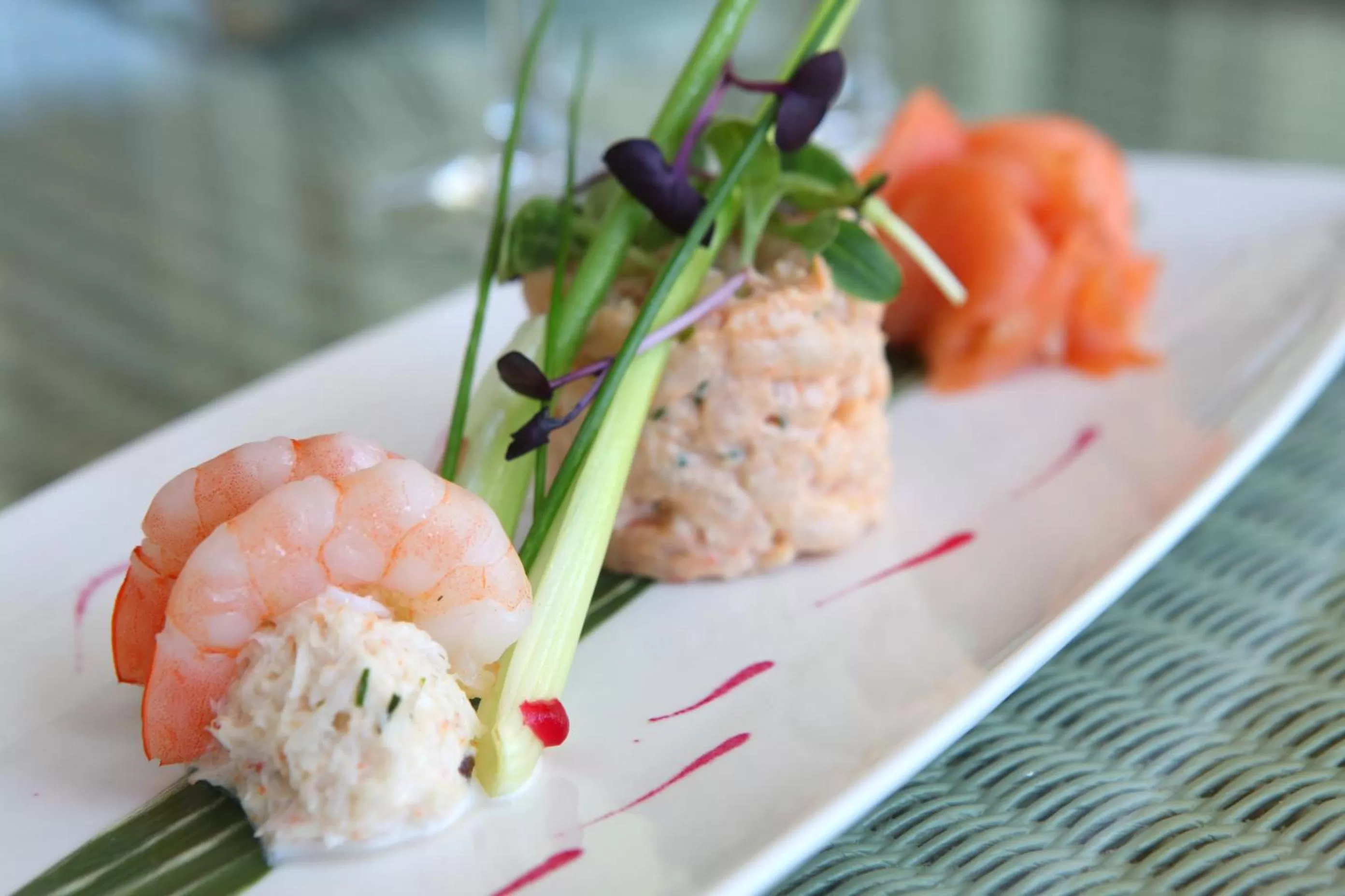 Food close-up in The Landmark Hotel
