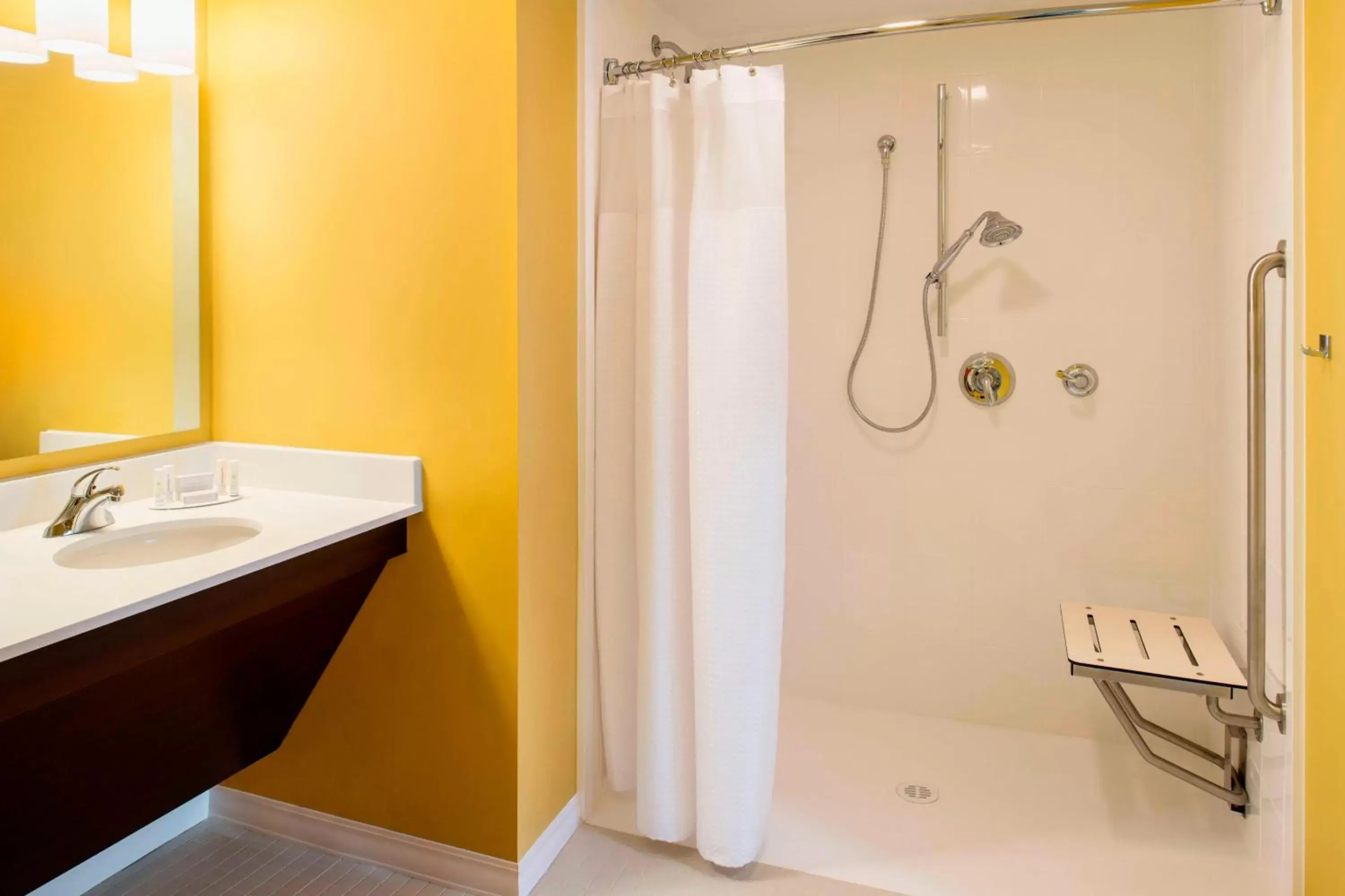 Bathroom in TownePlace Suites by Marriott Red Deer