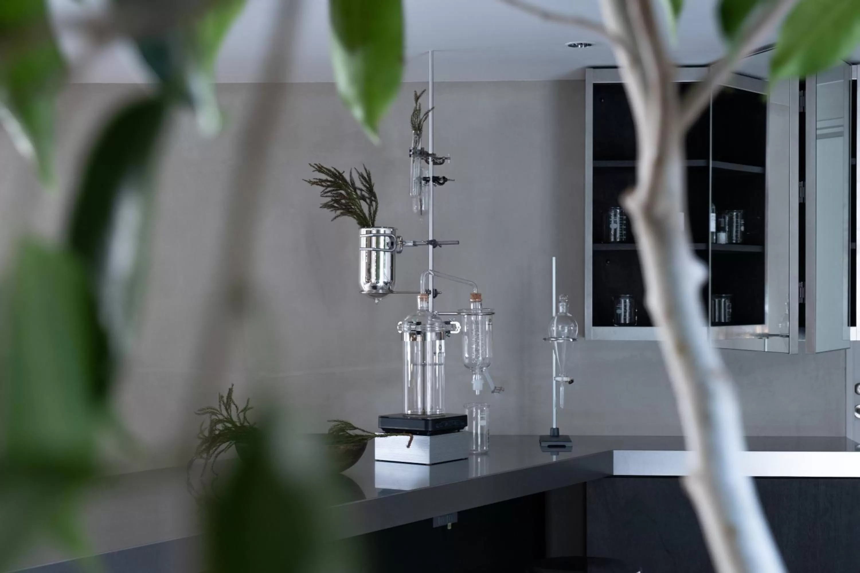 Lounge or bar in RAKURO Kyoto by THE SHARE HOTELS