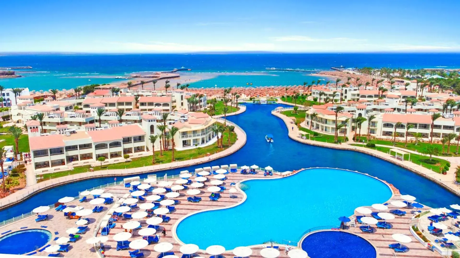 Bird's eye view, Bird's-eye View in Pickalbatros Dana Beach Resort - Hurghada