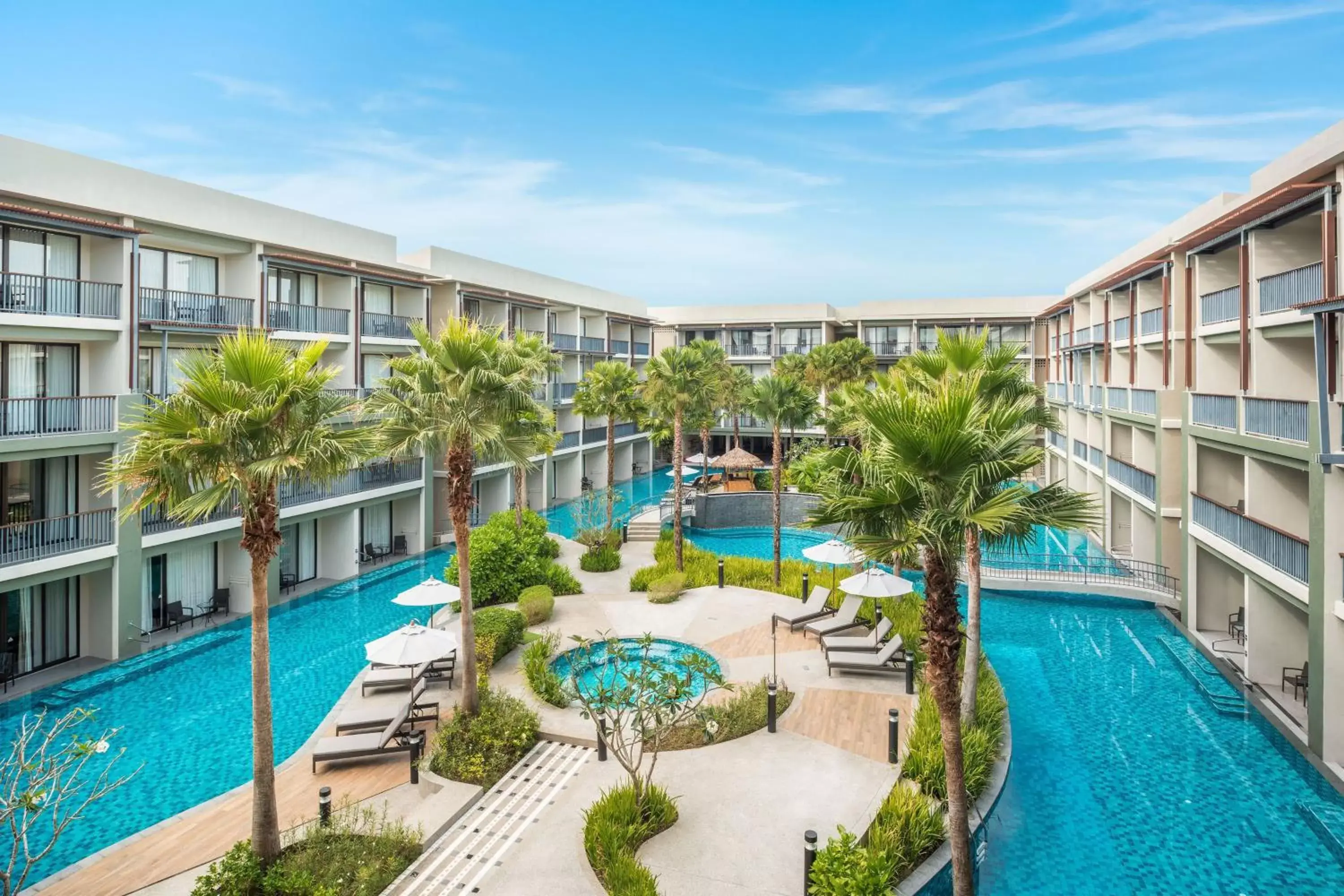 Swimming pool, Pool View in Le Meridien Khao Lak Resort & Spa