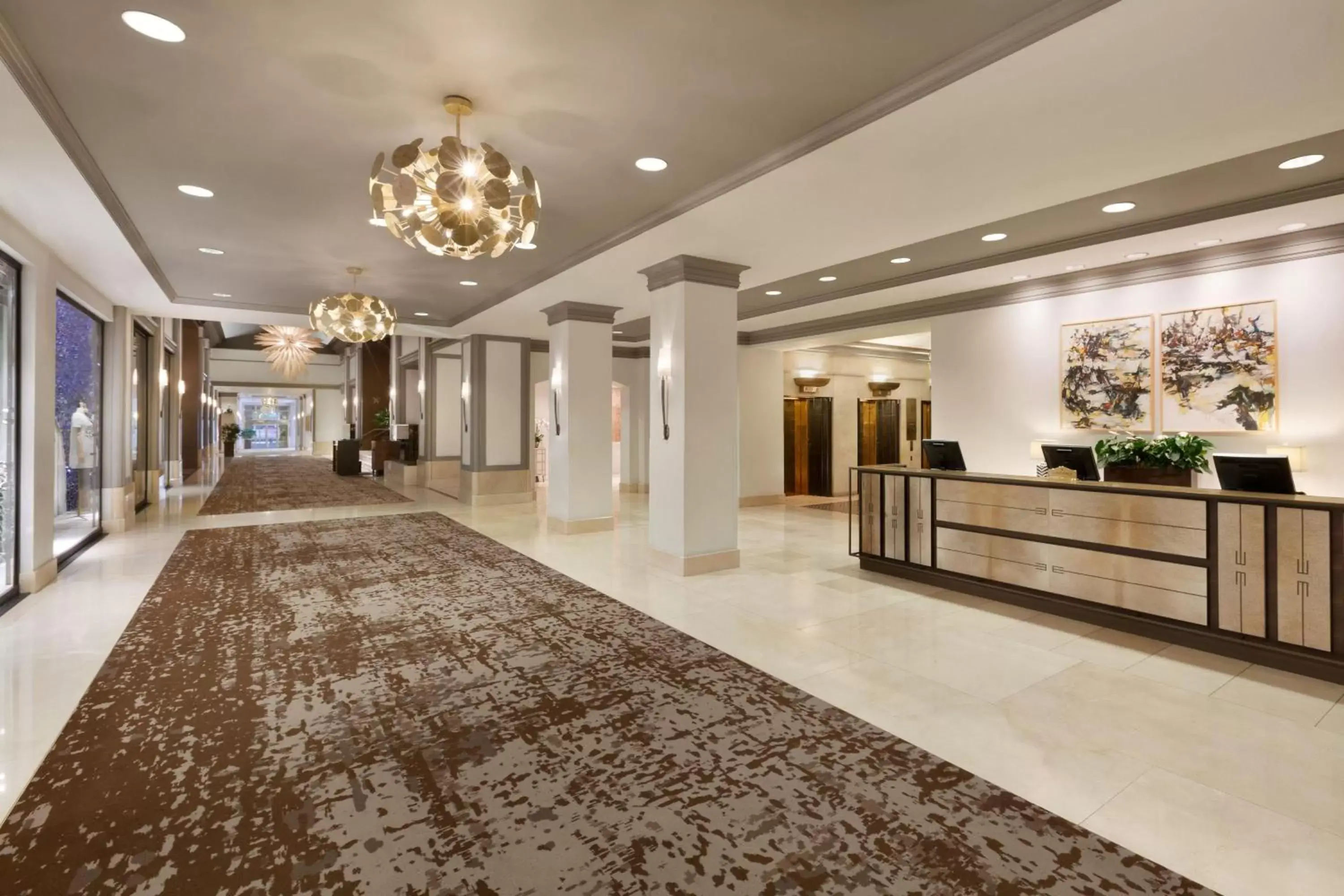 Lobby/Reception in Fairmont Hotel Vancouver