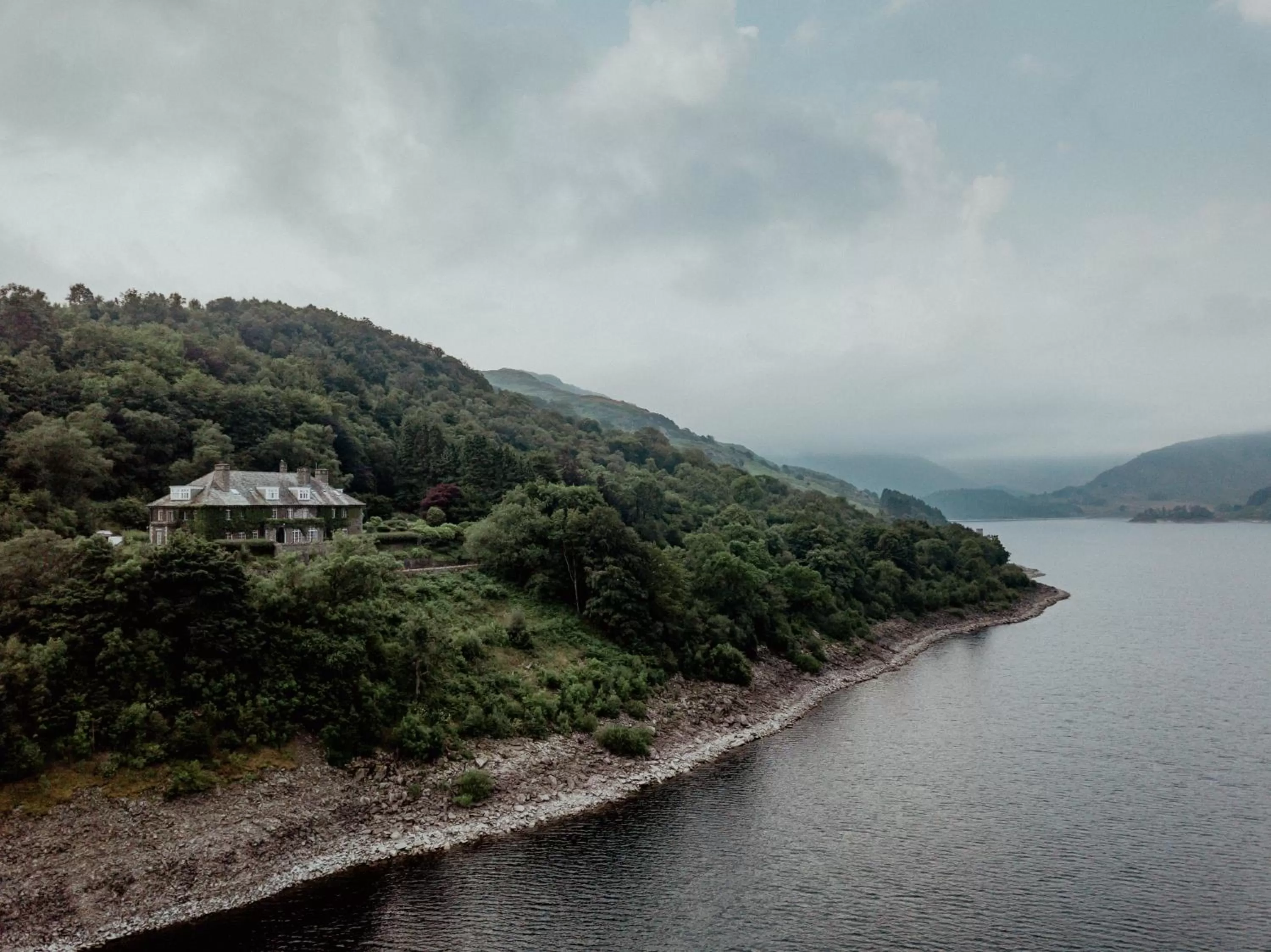 Lake view in Haweswater Hotel
