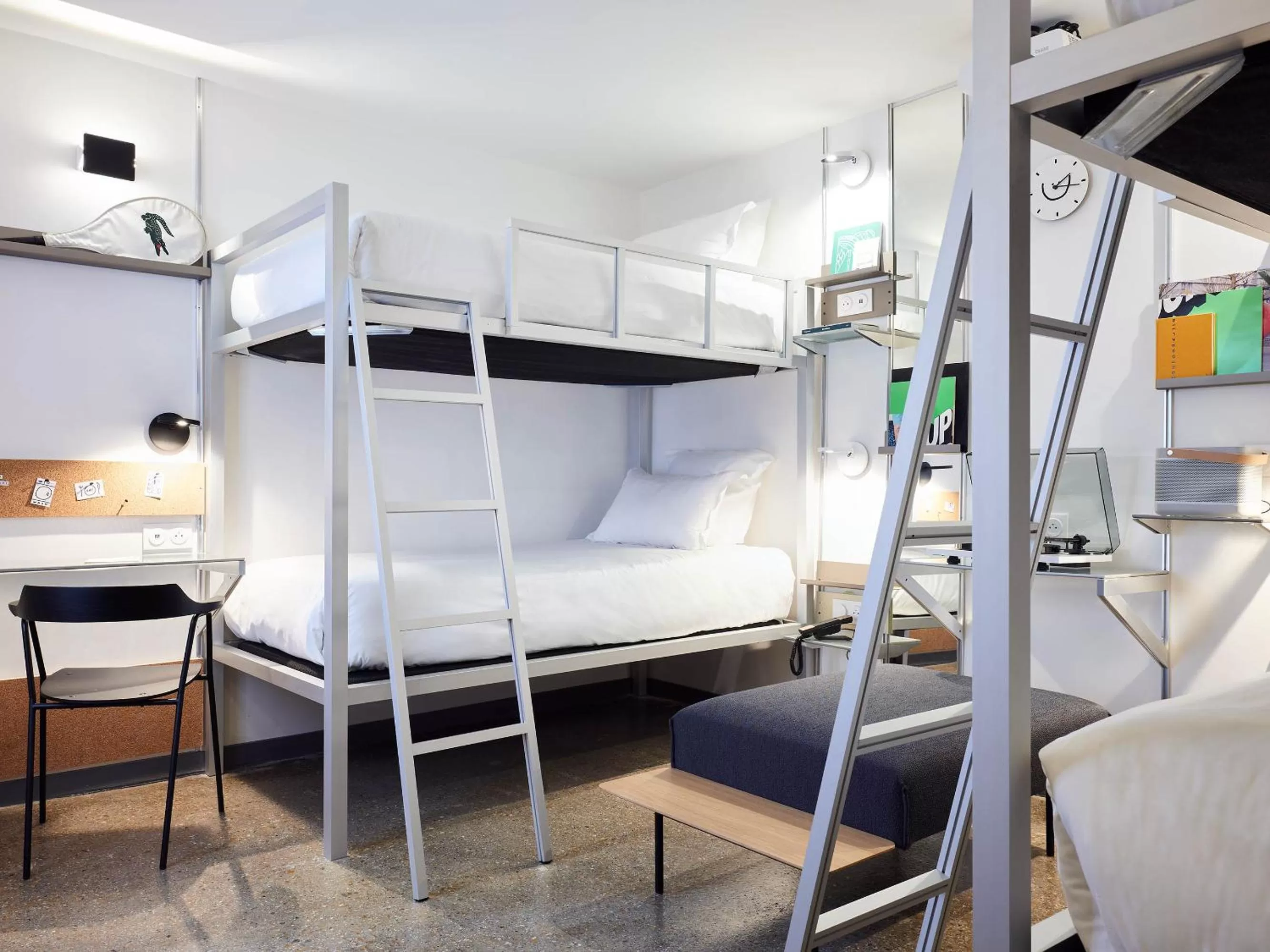 Bedroom, Bed in French Theory