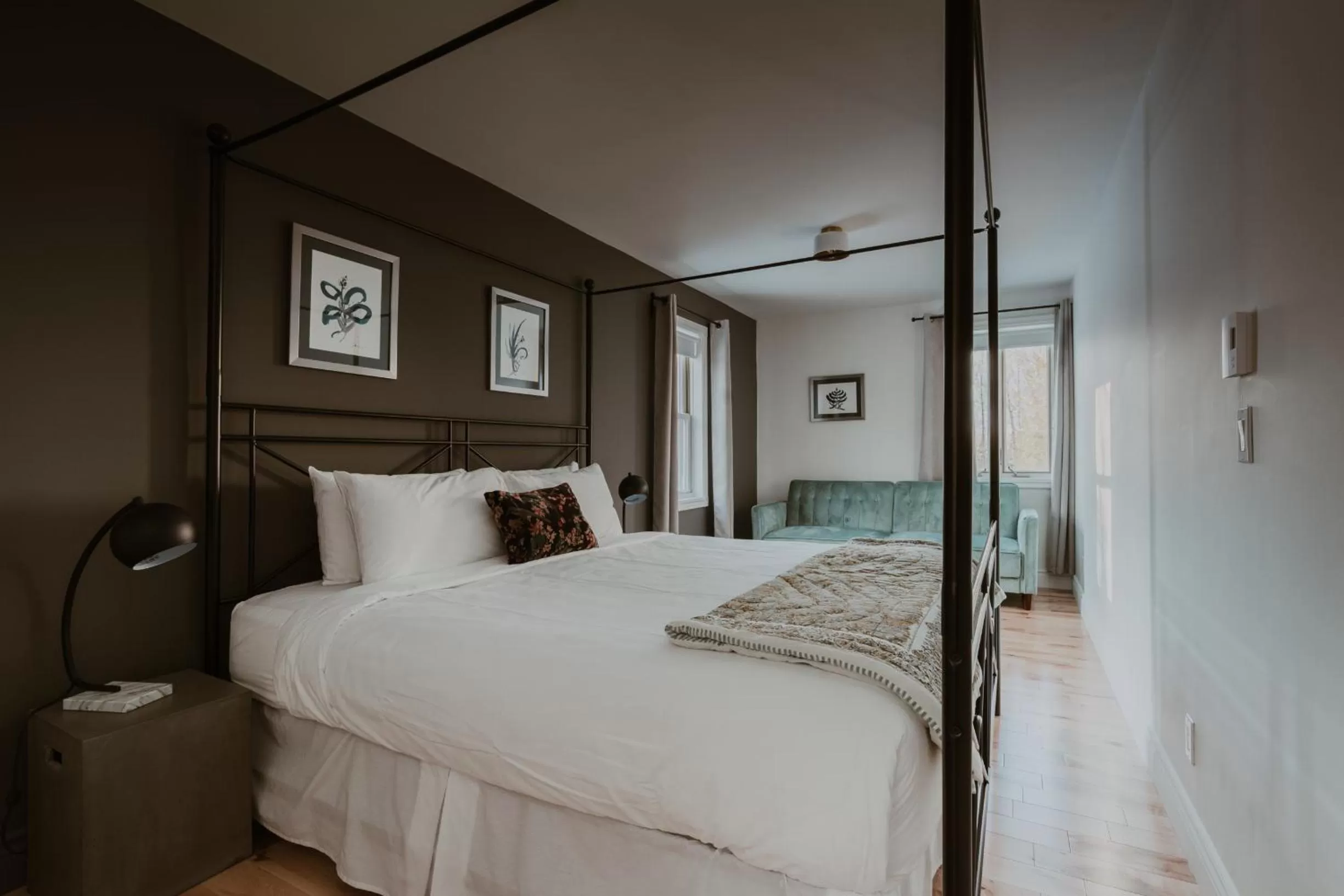 Bed in Domaine Jolivent