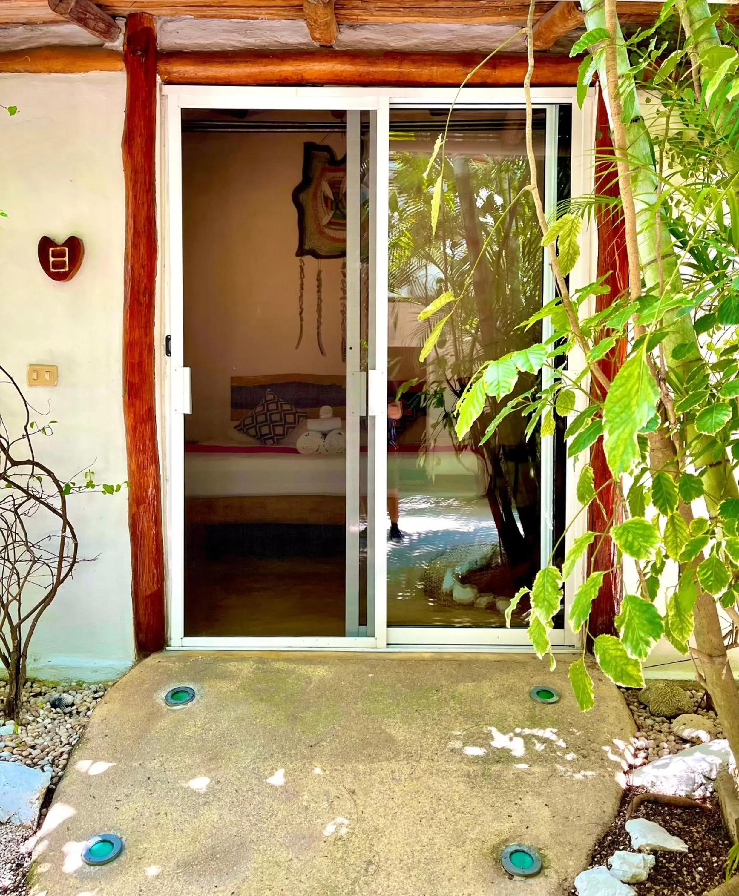 Garden in Pacha Tulum Boutique Hotel