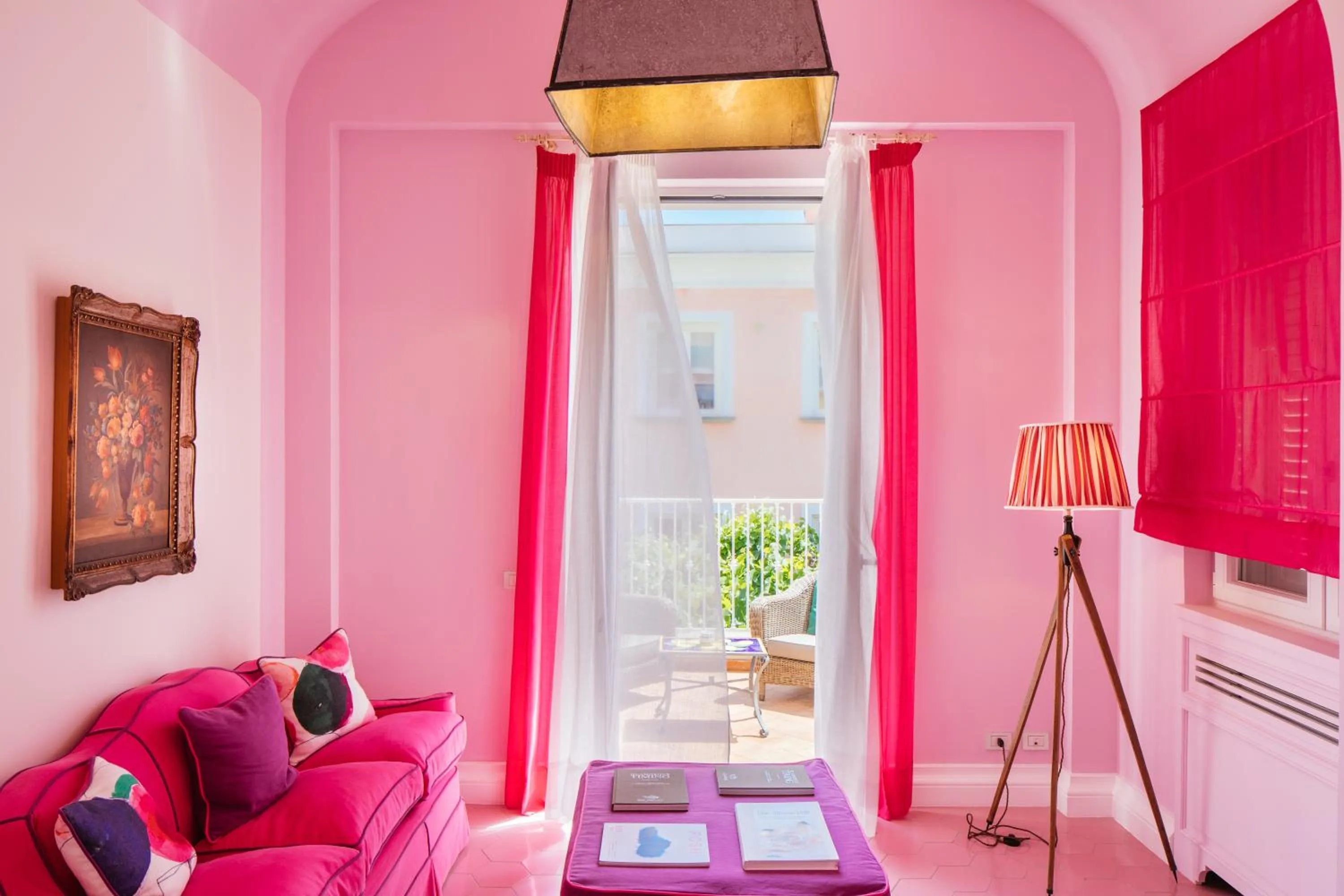 Living room in Boutique Hotel Don Alfonso 1890