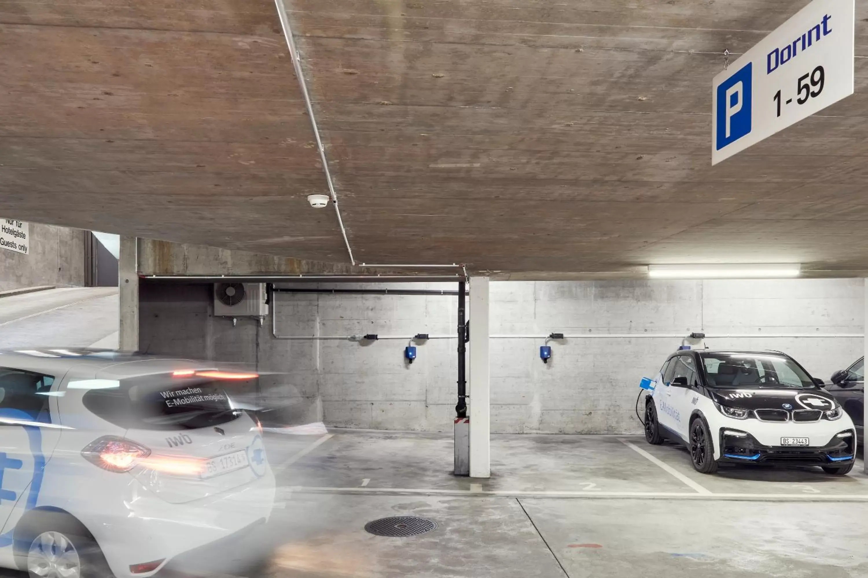 Parking in Essential by Dorint Basel City