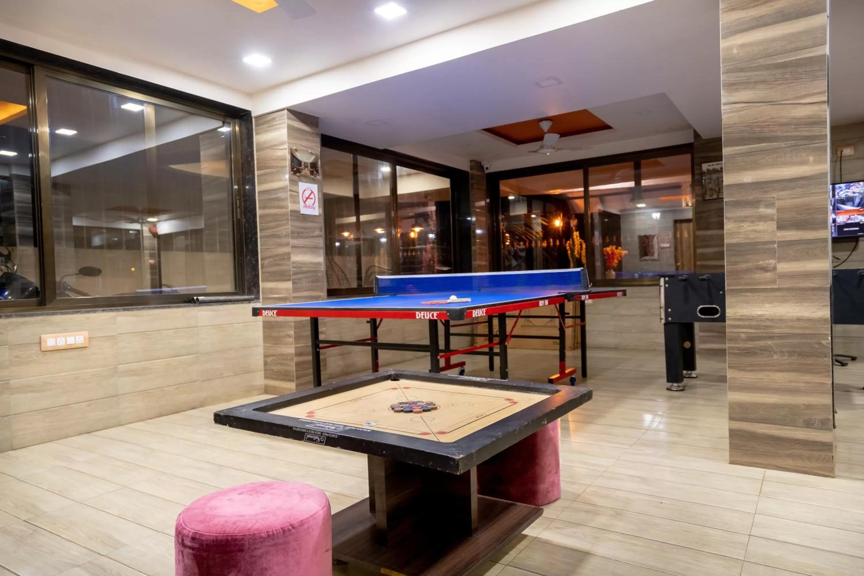 Game Room, Table Tennis in Pooja Villa Suites-Rooms and Pool, Igatpuri