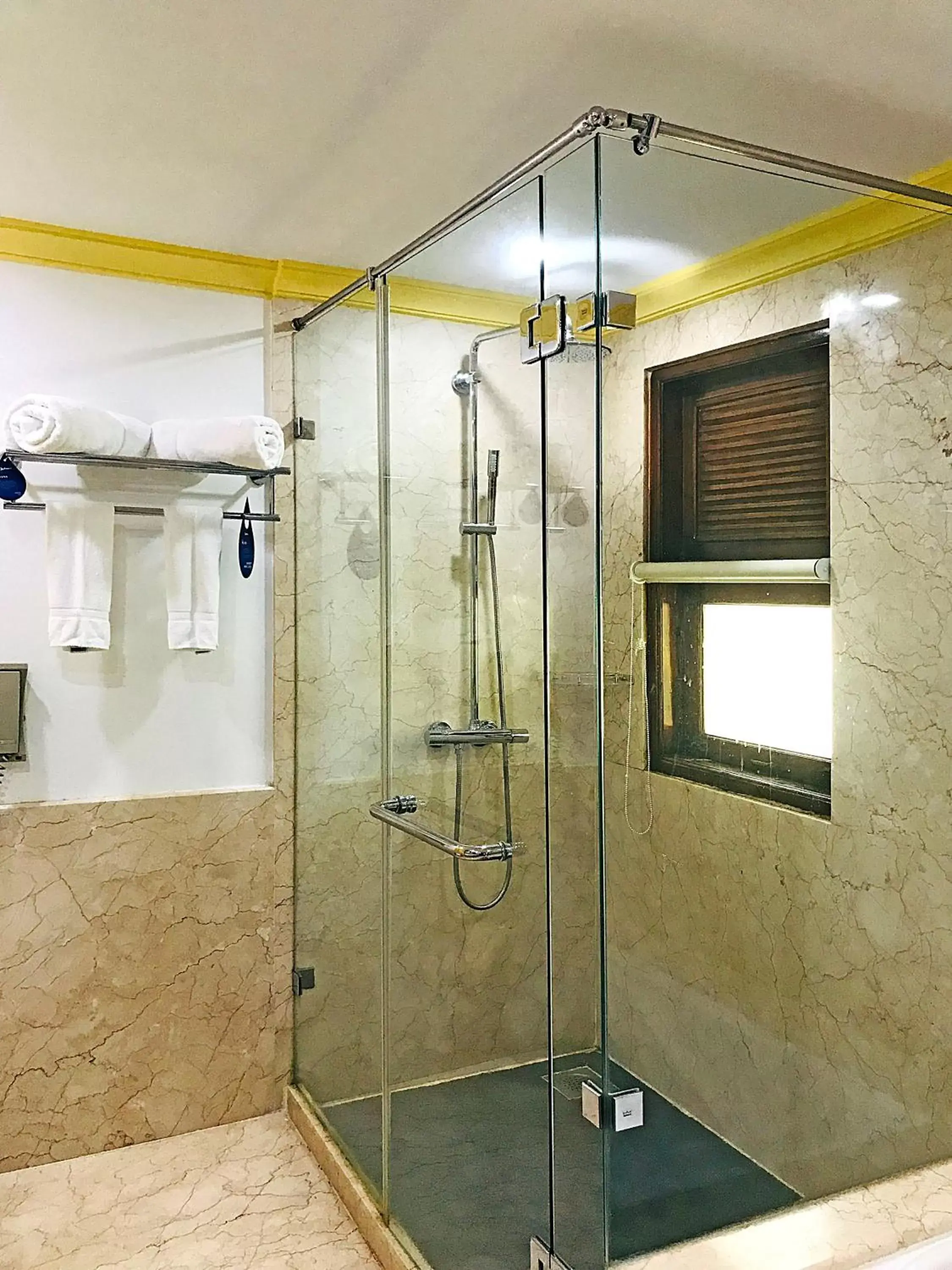 Shower, Bathroom in Radisson Blu Resort, Goa