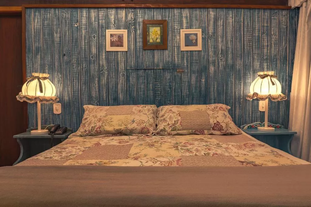 Bed in Hotel Meissner Hof