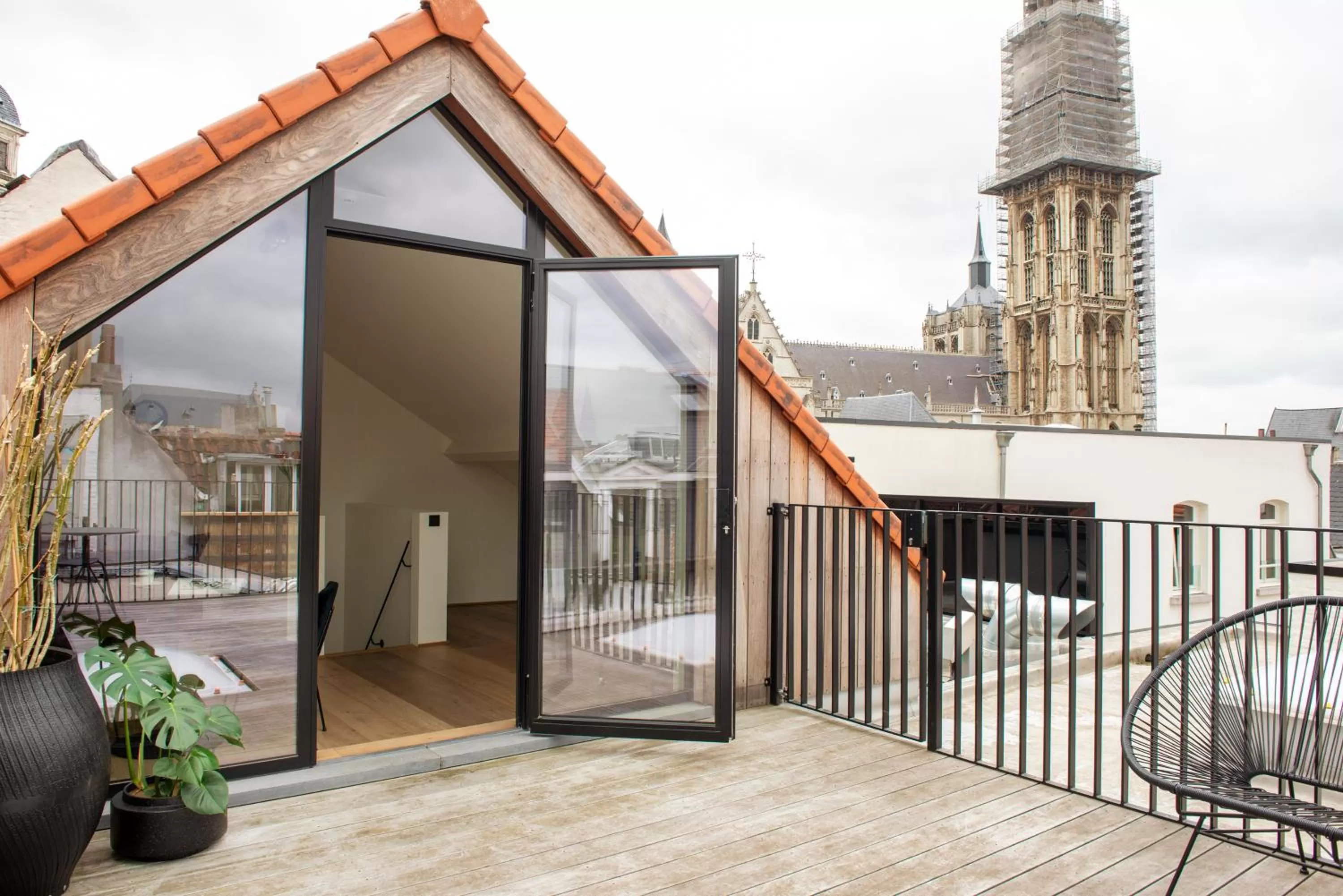 Balcony/Terrace in Hotel Riga