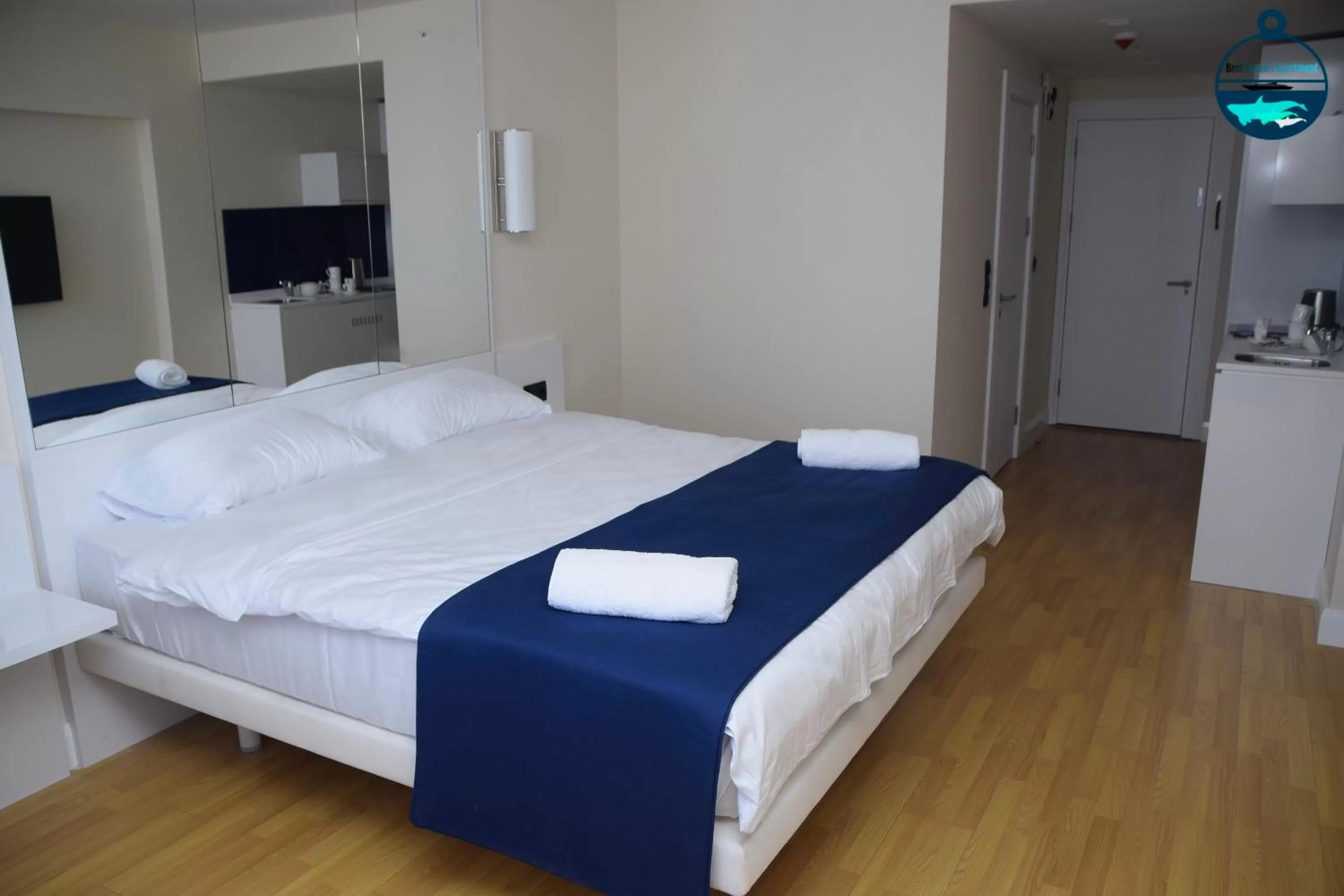 Bed in Best Batumi Apartments