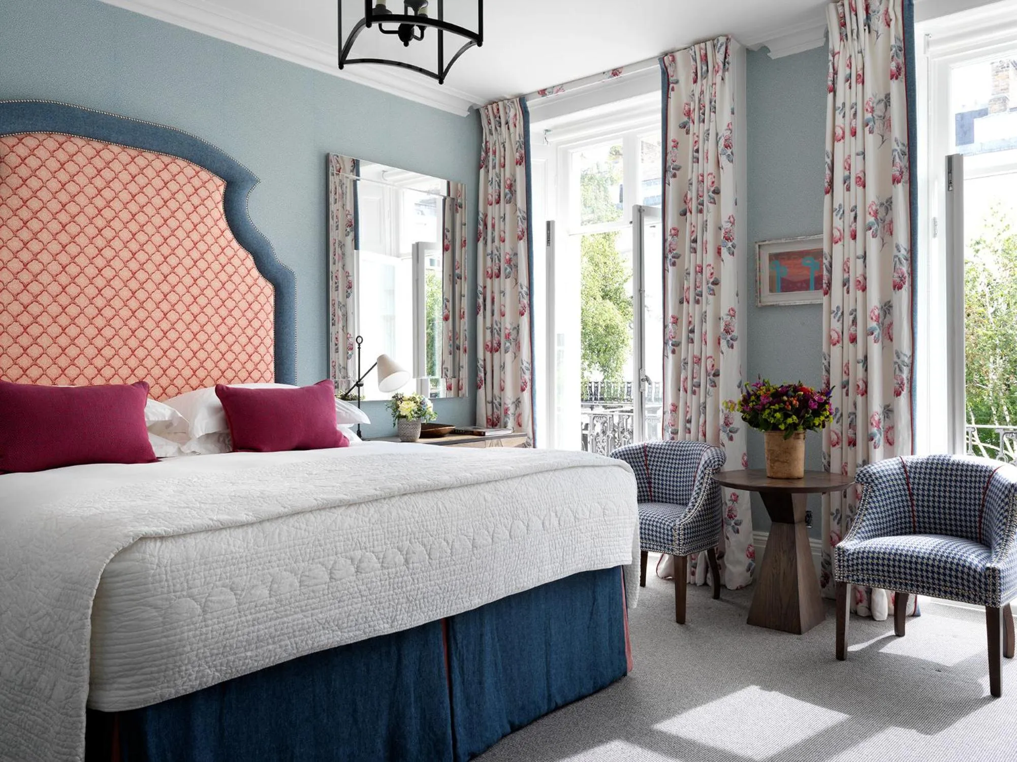 Bedroom, Bed in Number Sixteen, Firmdale Hotels