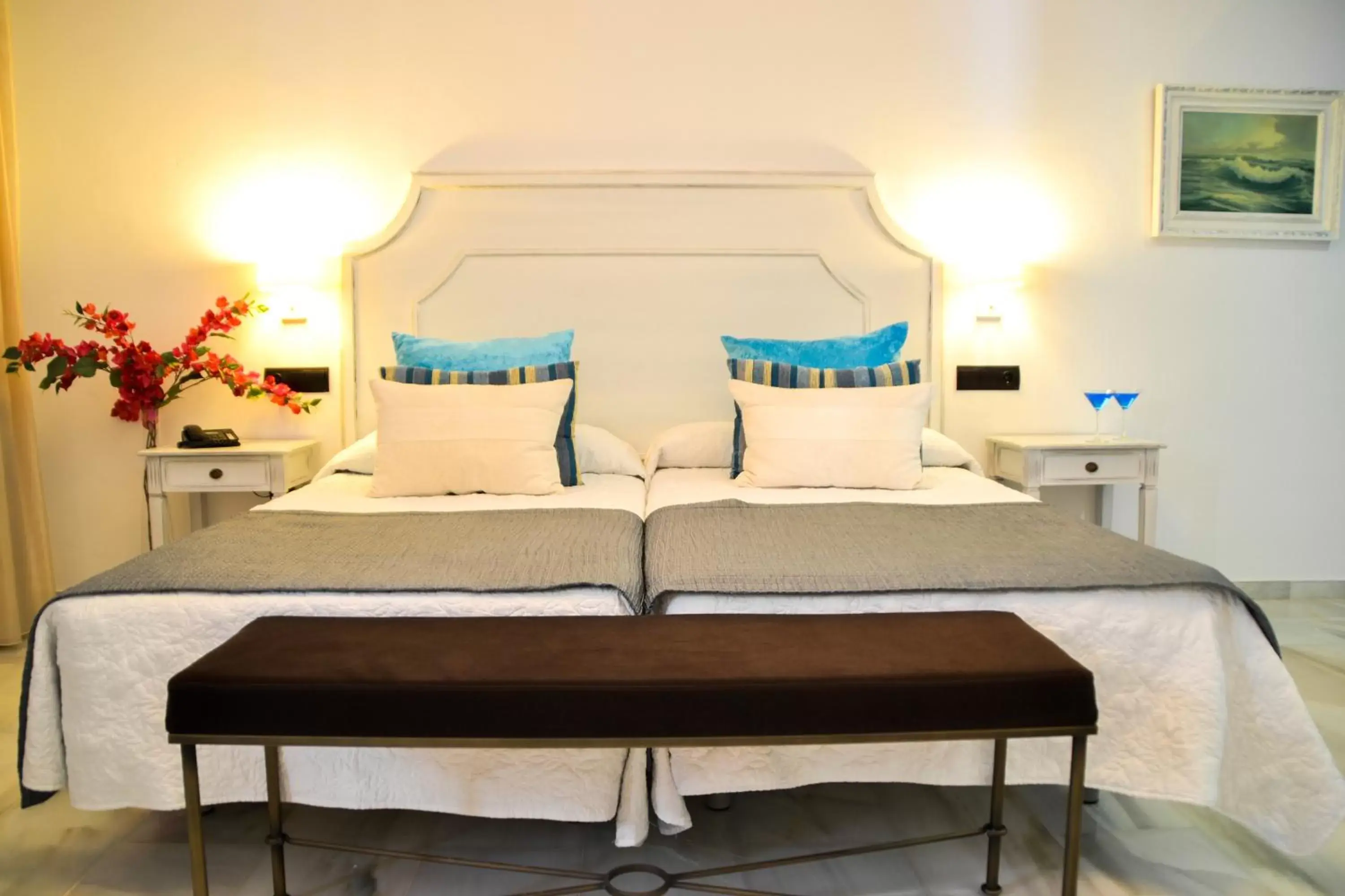 Bed, Room Photo in Hotel La Fonda