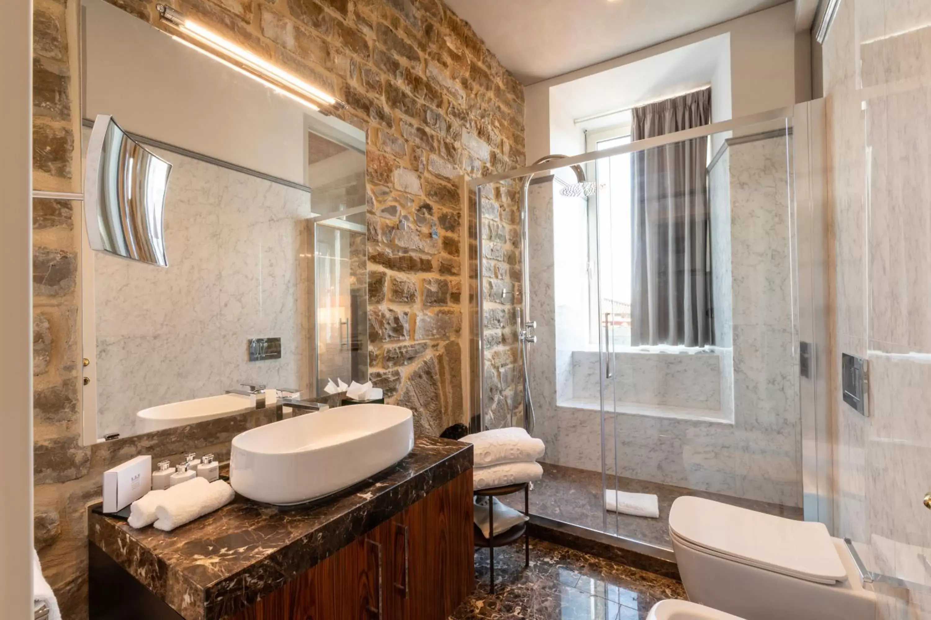 Shower, Bathroom in Donati Luxury Tower Suites