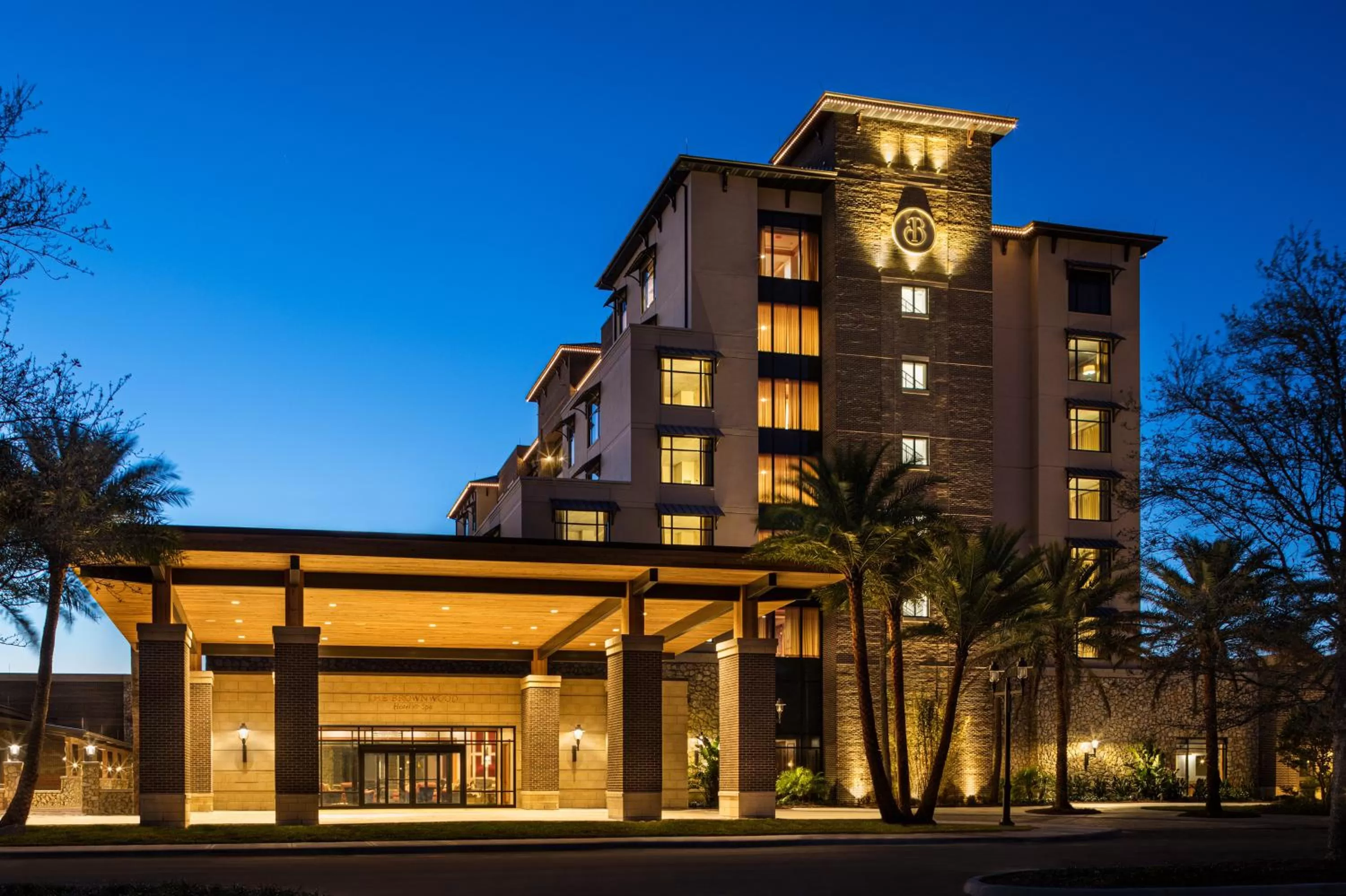 Property building in The Brownwood Hotel & Spa