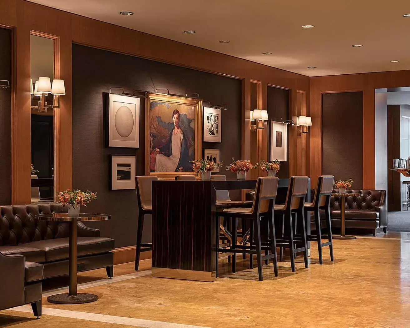 Lobby or reception in Four Seasons Boston Lobby or reception in Four Seasons Boston