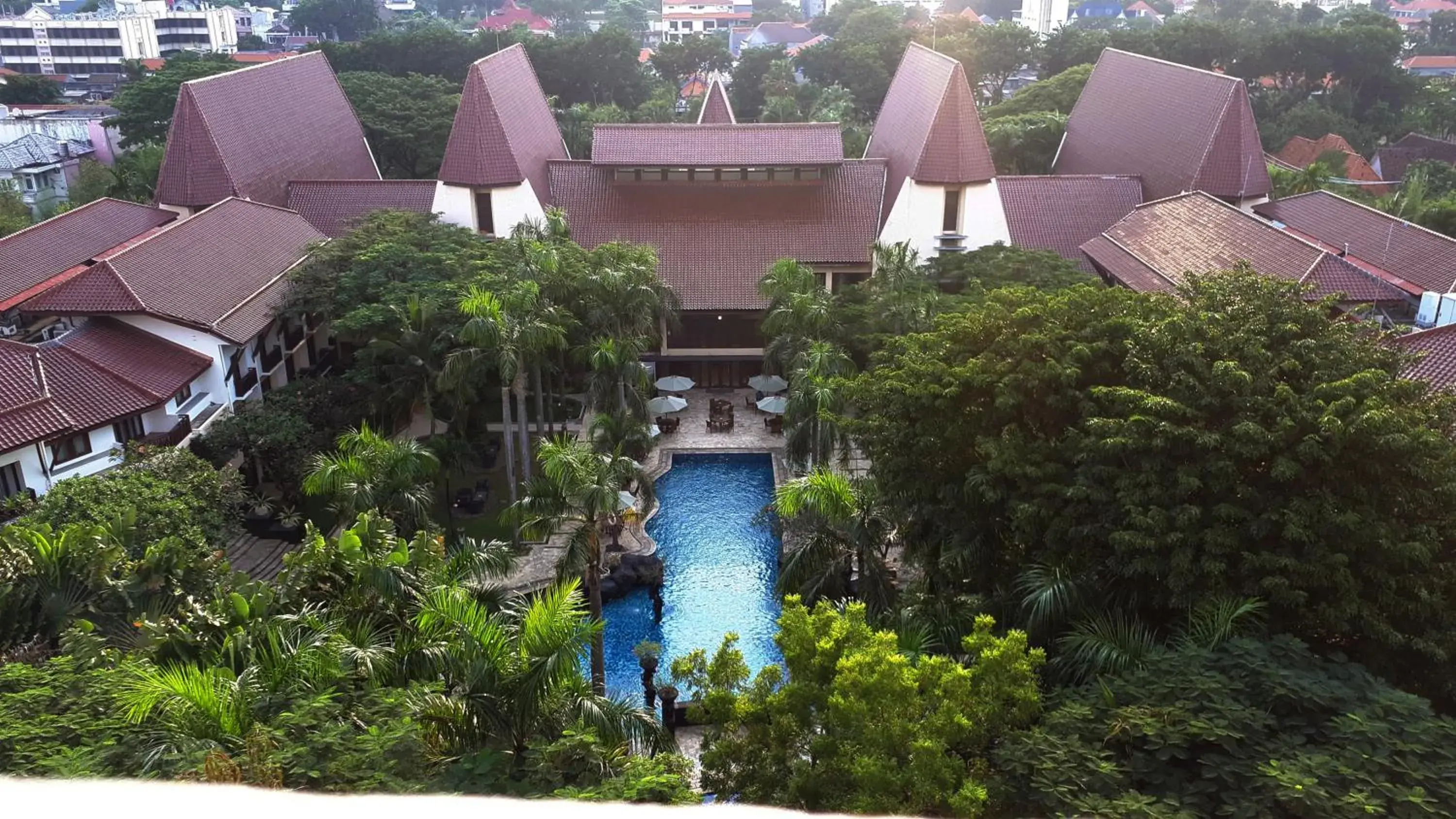 Bird's-eye View in Novotel Surabaya Hotel