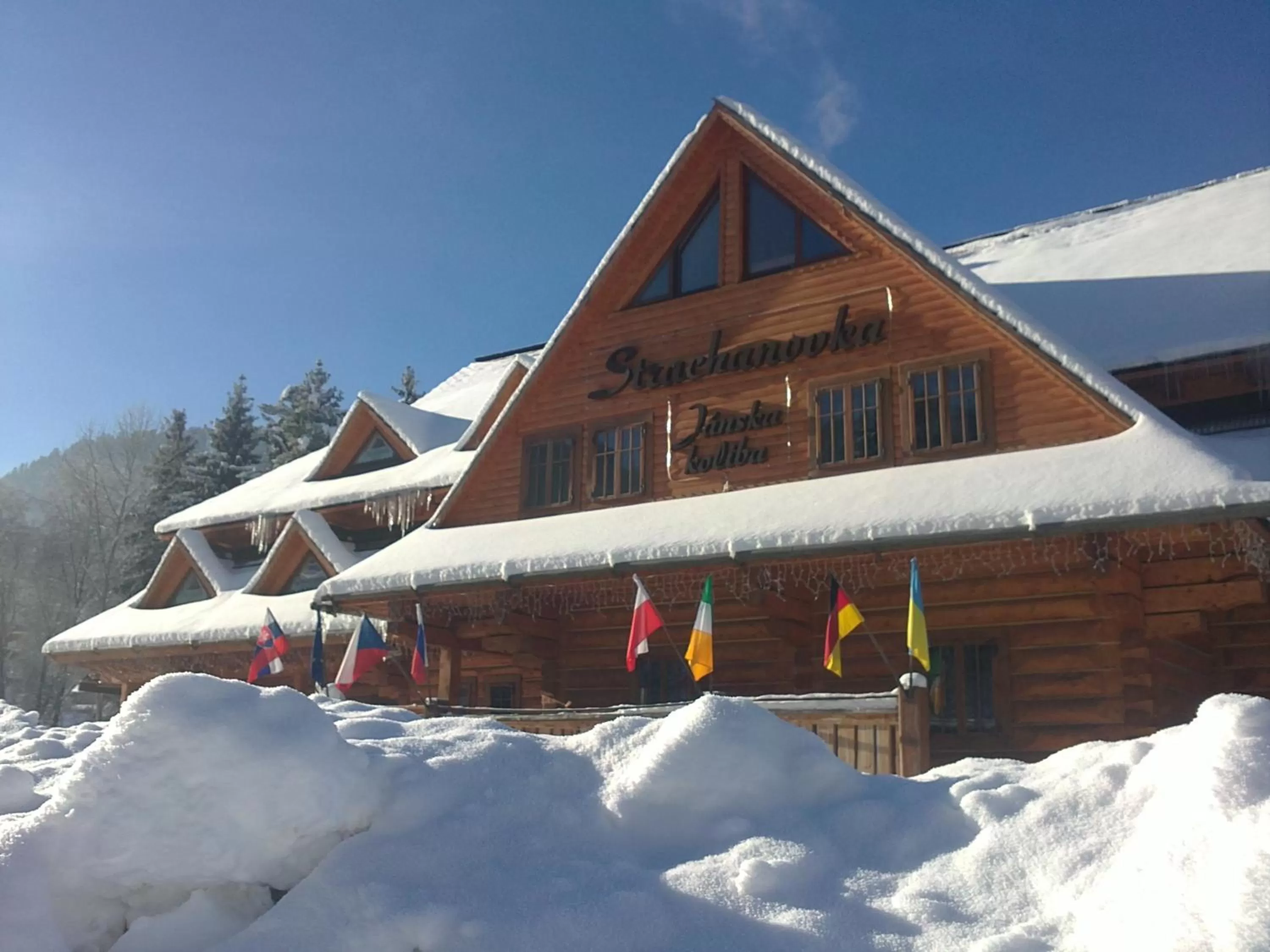 Property building in Hotel Strachanovka - Jánska Koliba