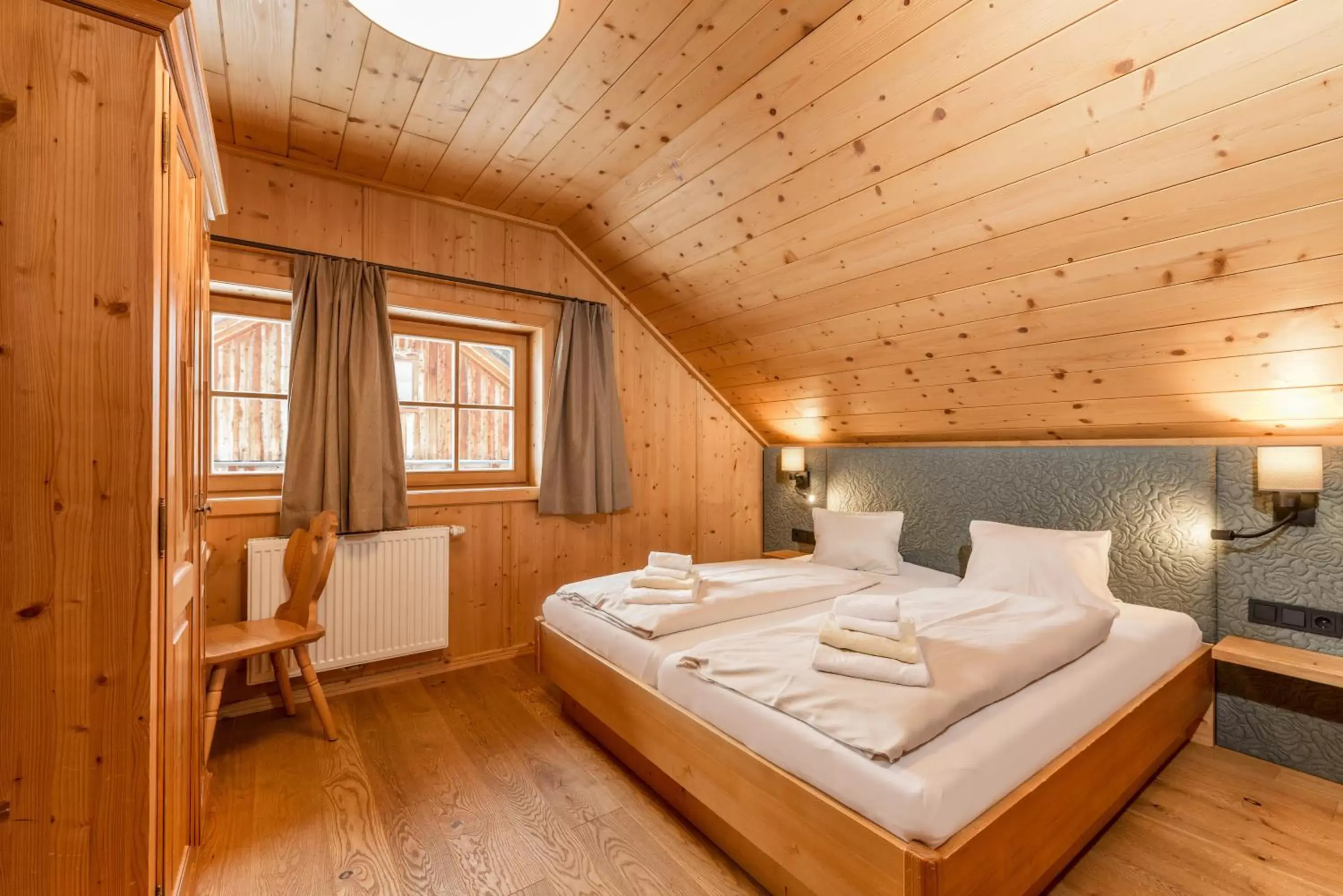 Bedroom, Bed in Almwelt Austria