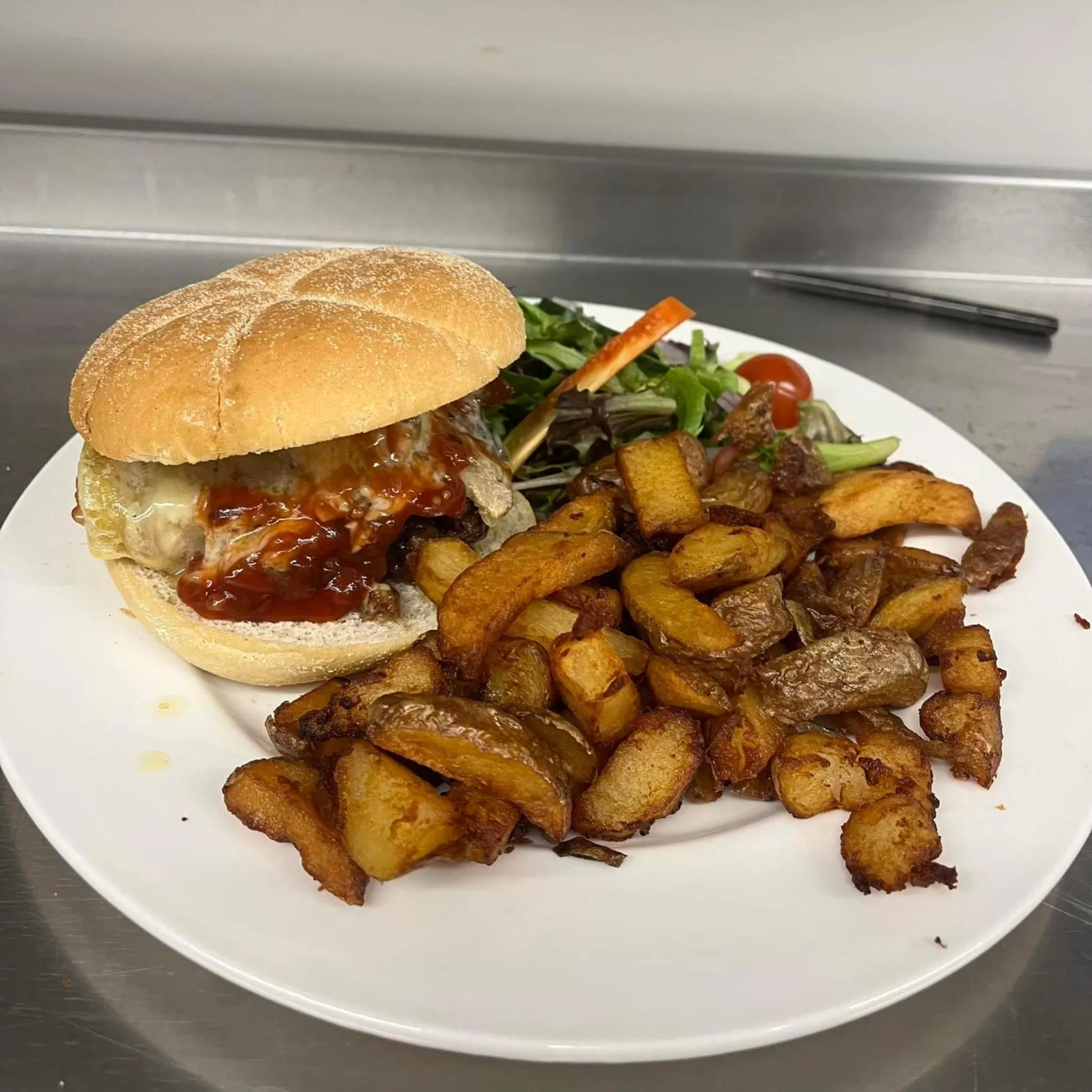 Food in The White Swan Deighton