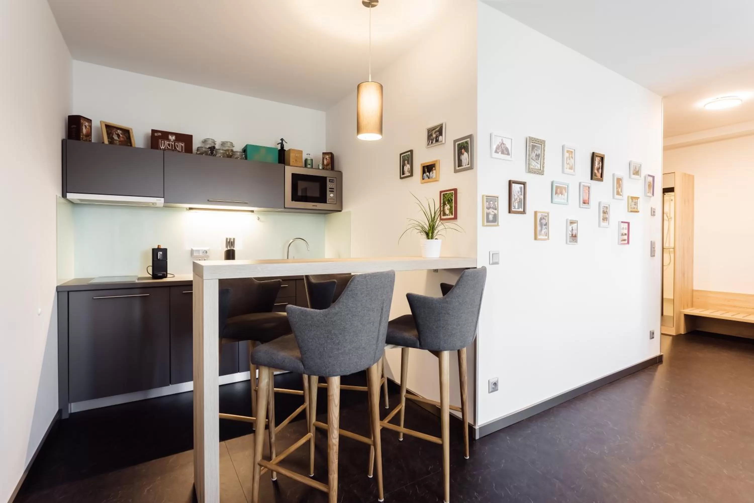 Kitchen or kitchenette in Hotel Smart Liv'in