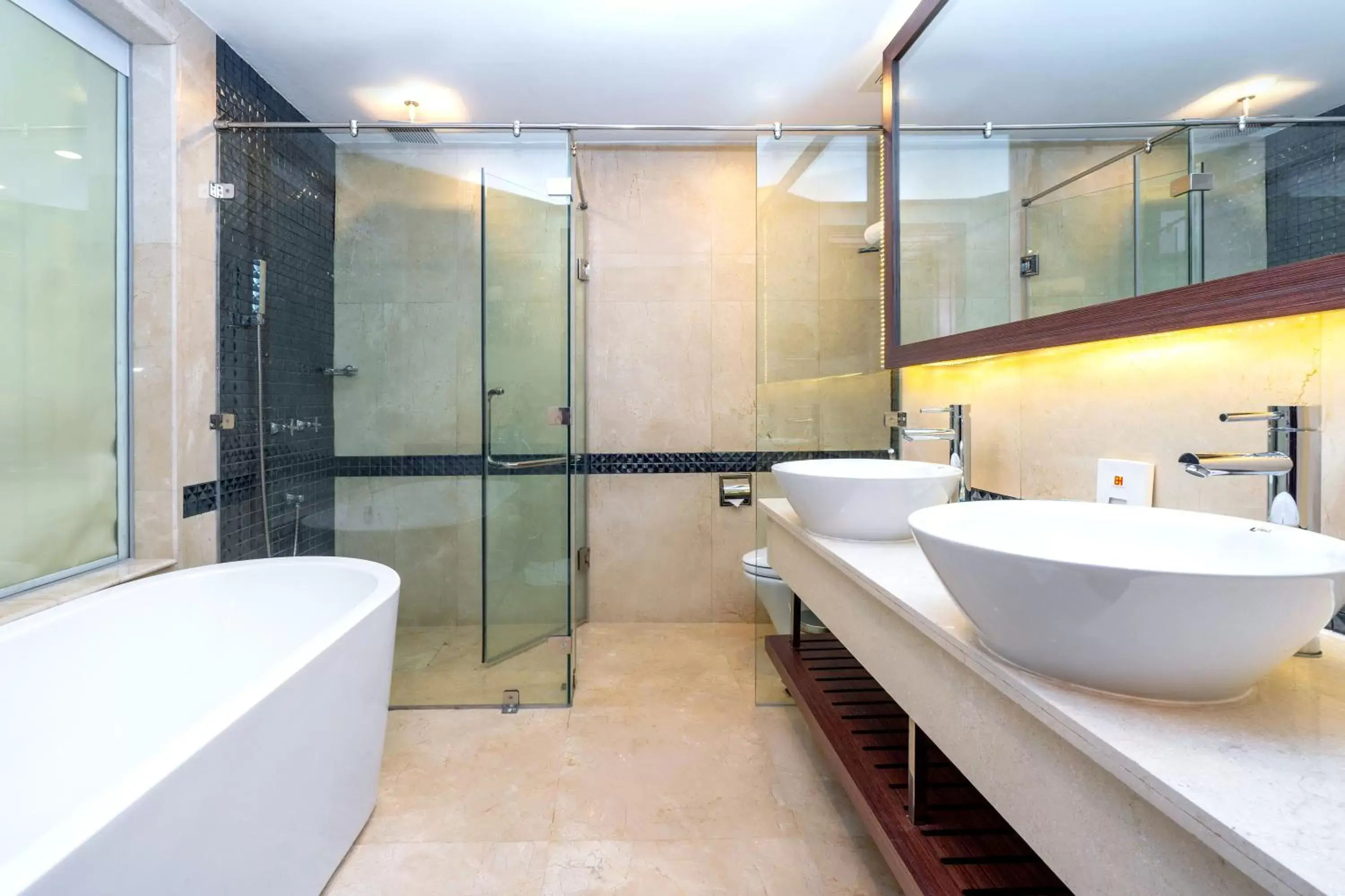 Shower, Bathroom in Becamex Hotel New City