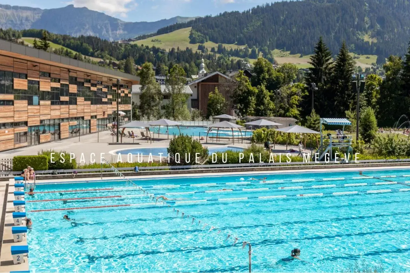 Swimming Pool in Novotel Megève Mont-Blanc