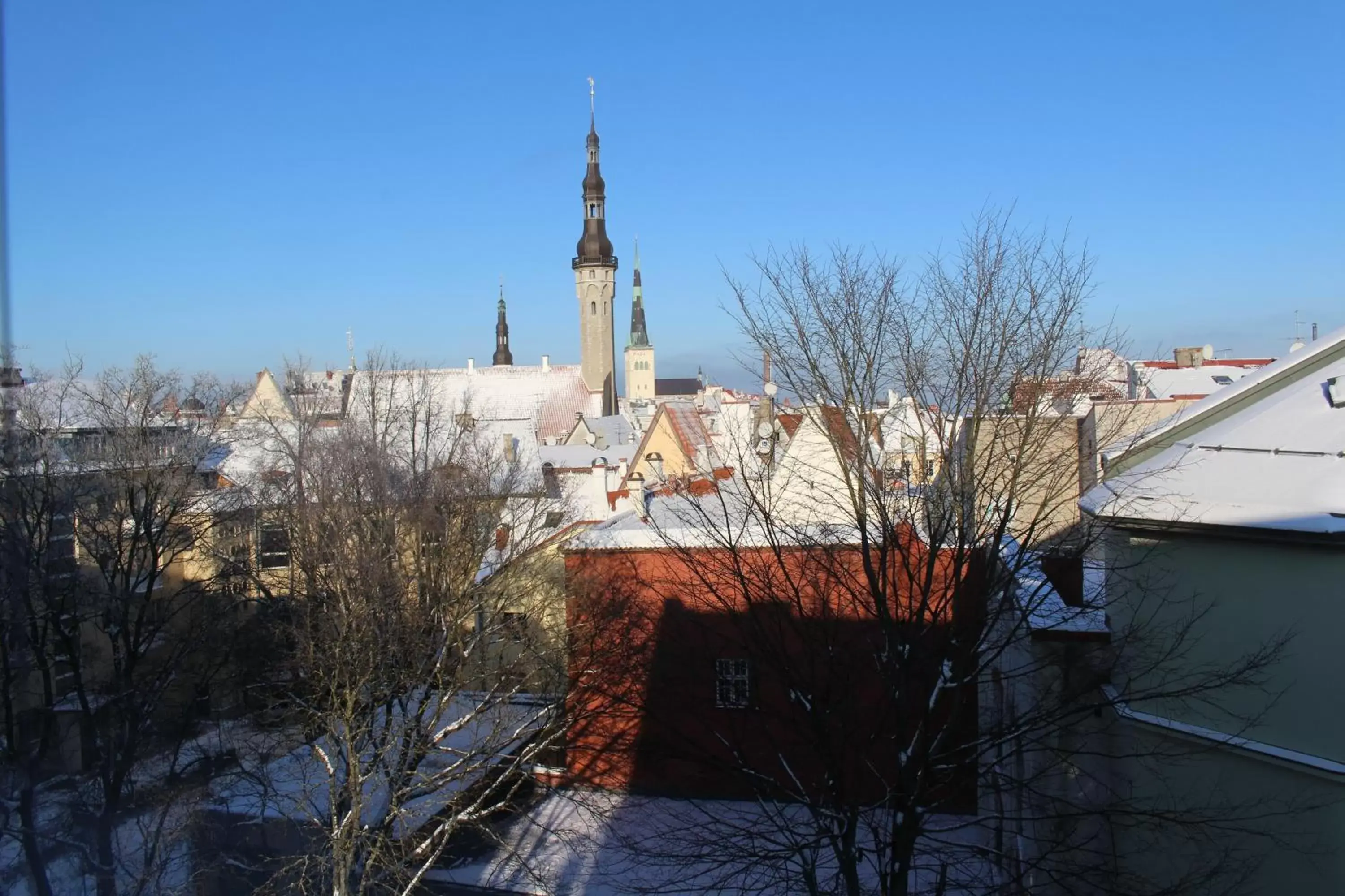 City view in Tallinn City Apartments Old Town Suites City view in Tallinn City Apartments Old Town Suites