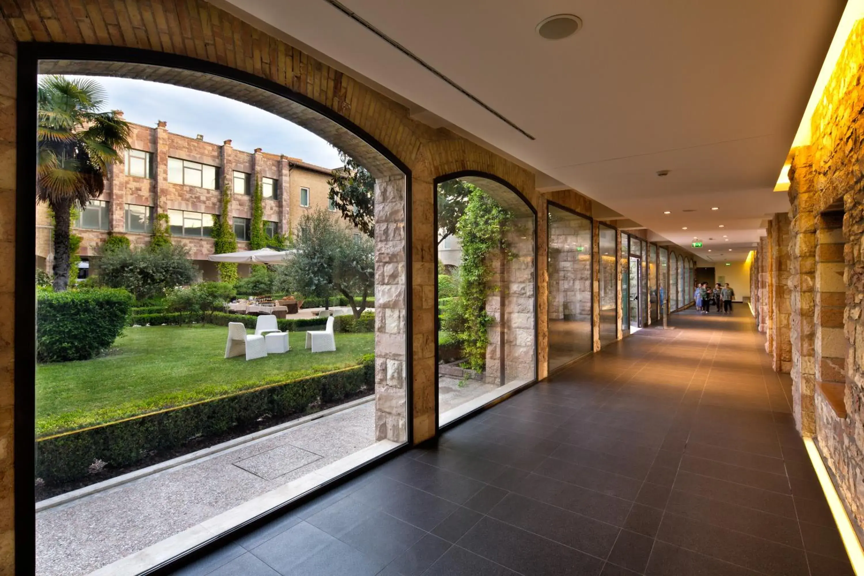 Garden view in Hotel Cenacolo