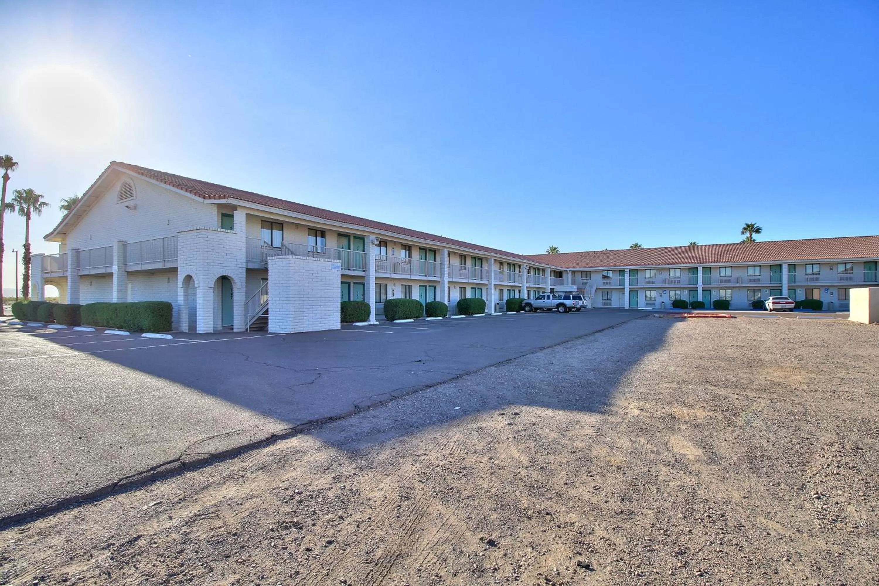 Property building in Motel 6 Eloy Arizona Casa Grande